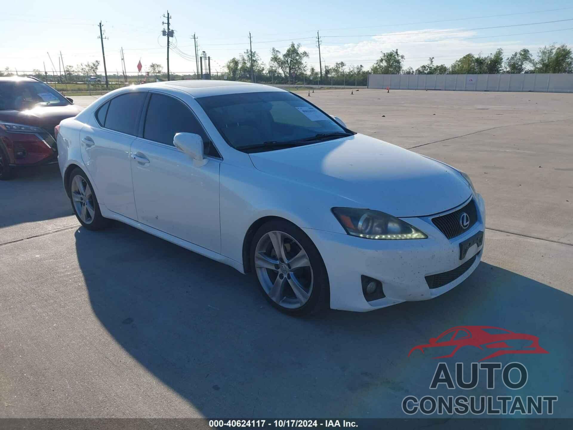 LEXUS IS 250 2012 - JTHBF5C20C5181852
