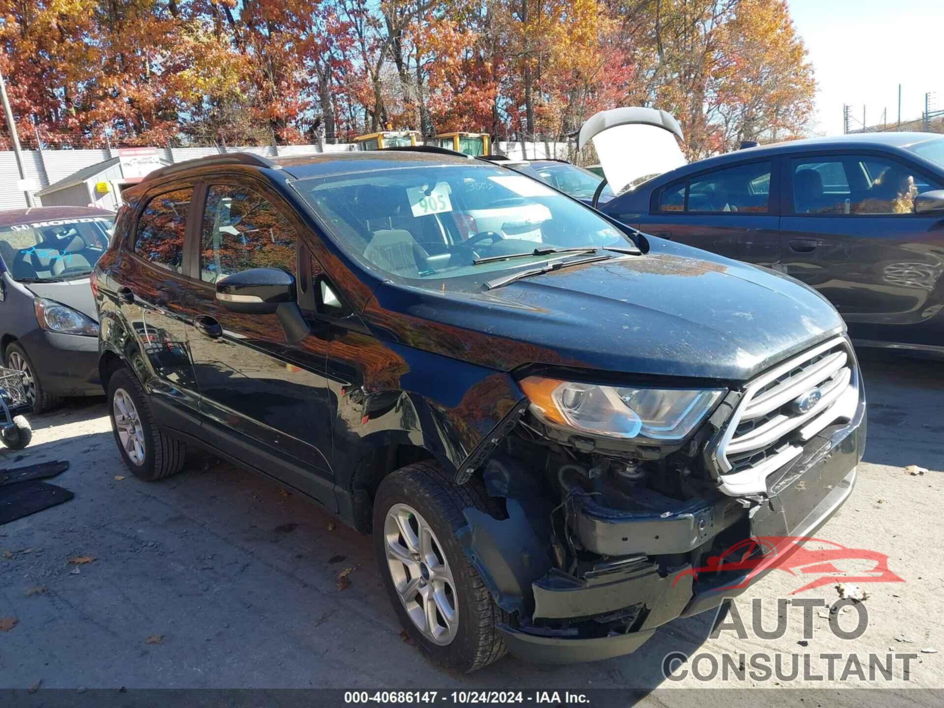 FORD ECOSPORT 2019 - MAJ6S3GL6KC262151