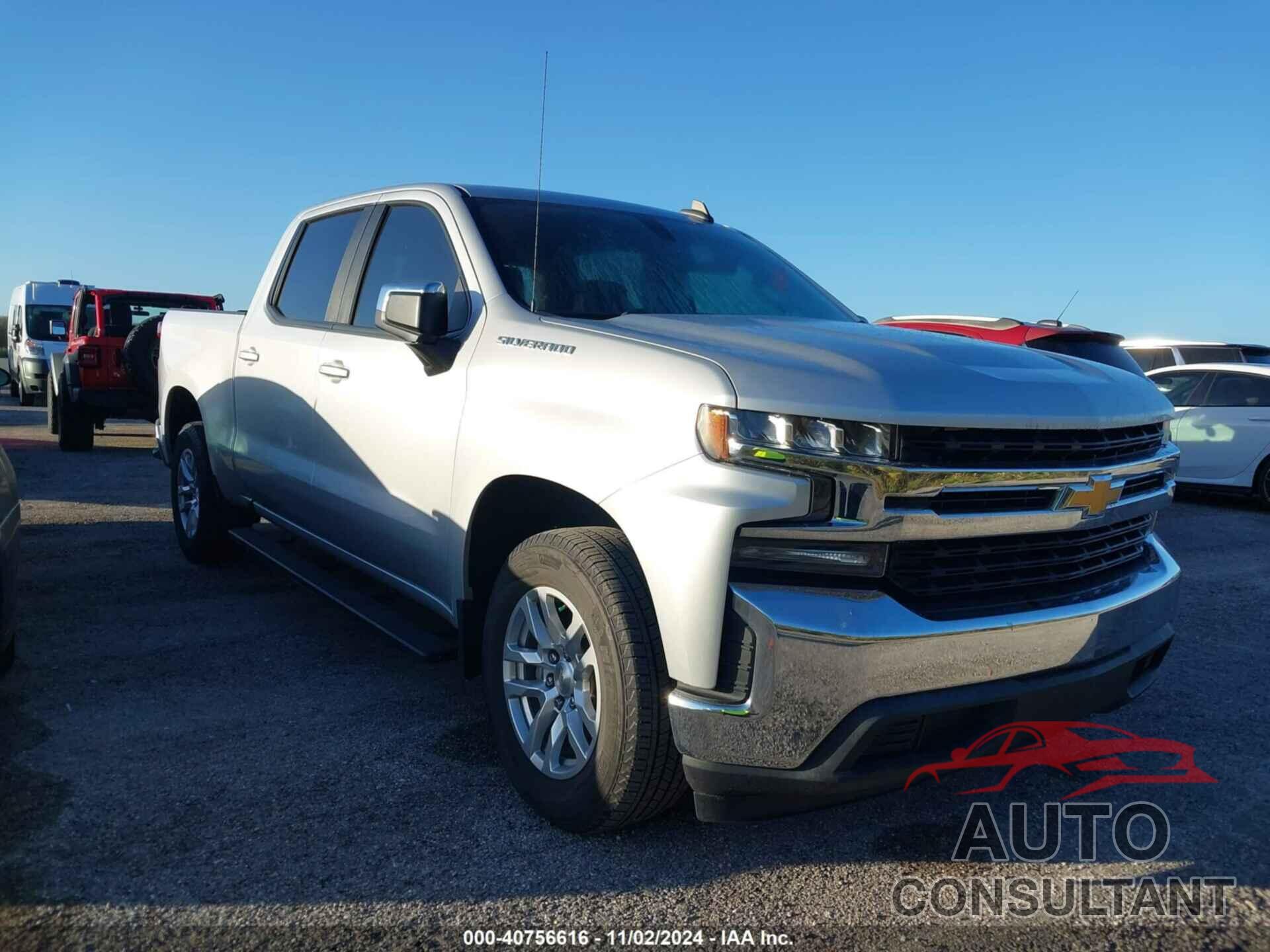 CHEVROLET SILVERADO 1500 2020 - 3GCPWCED7LG373482