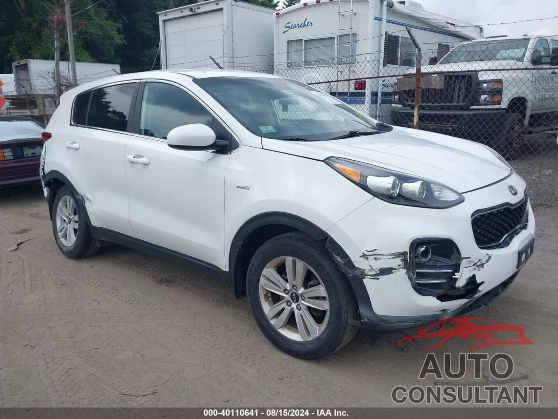 KIA SPORTAGE 2019 - KNDPMCAC7K7535270