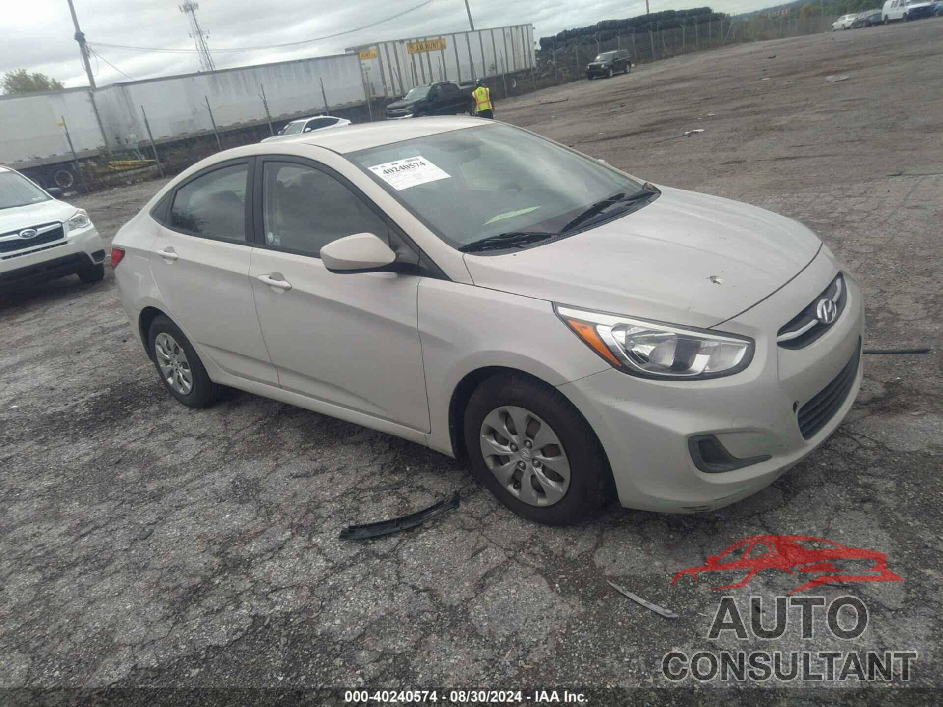 HYUNDAI ACCENT 2016 - KMHCT4AE4GU967957