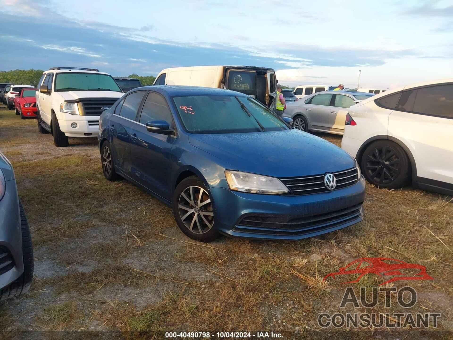 VOLKSWAGEN JETTA 2017 - 3VWDB7AJ7HM387356