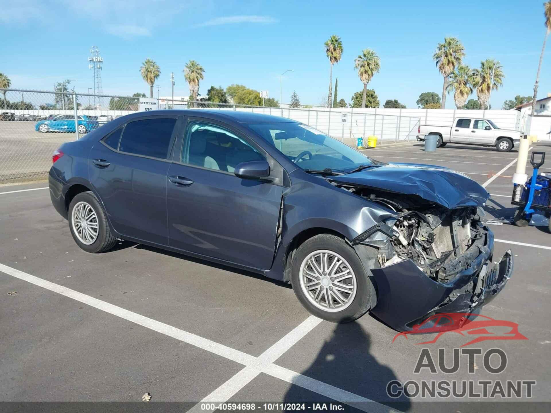 TOYOTA COROLLA 2016 - 2T1BURHE5GC600627