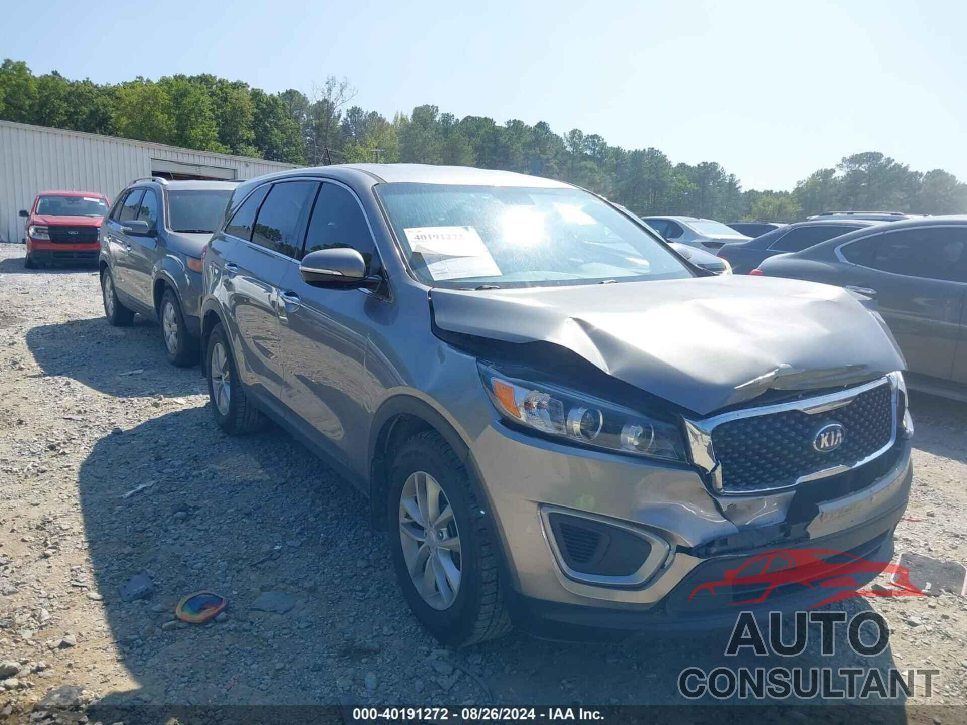 KIA SORENTO 2017 - 5XYPG4A38HG287507