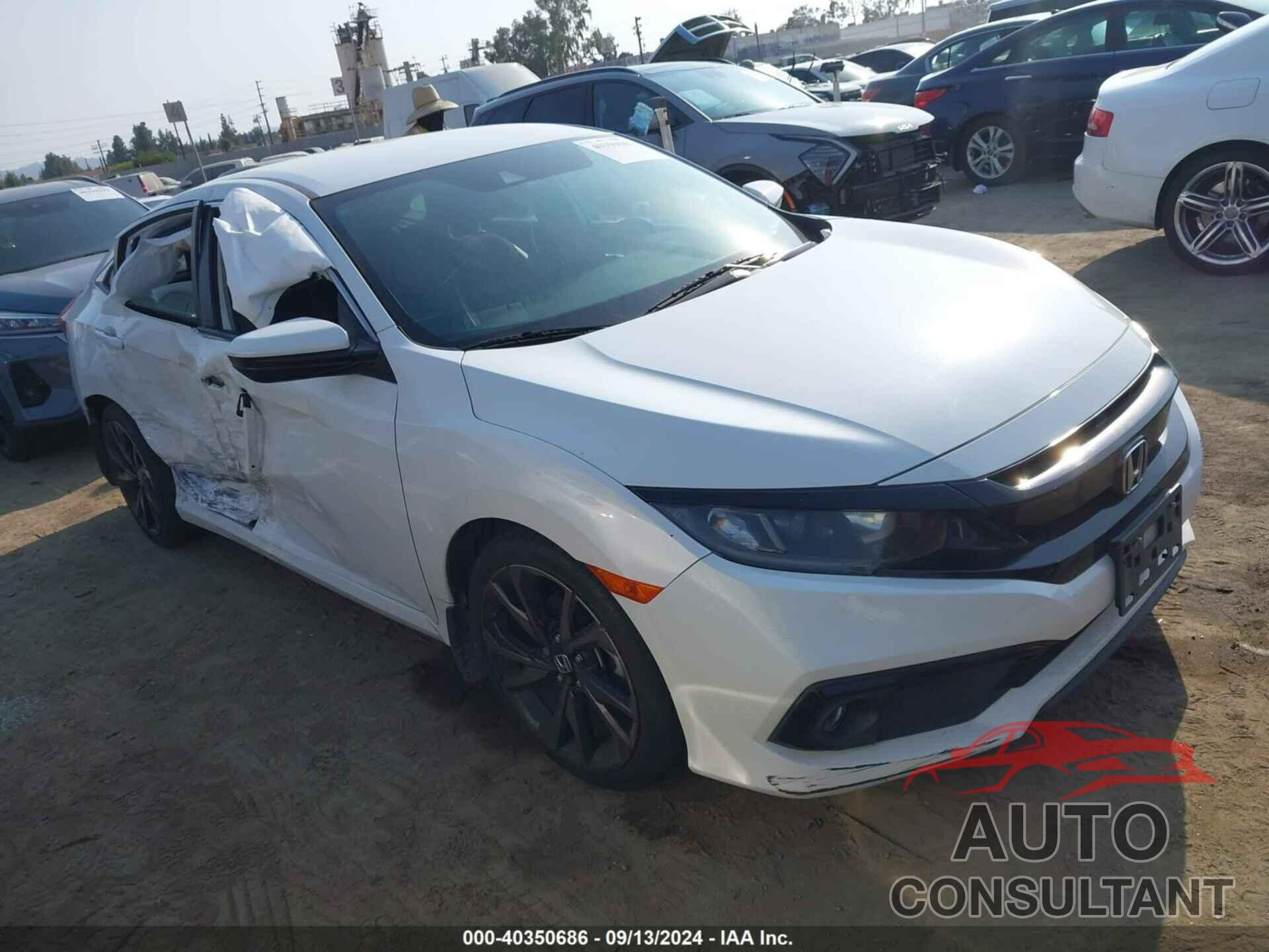 HONDA CIVIC 2019 - 2HGFC2F80KH561406