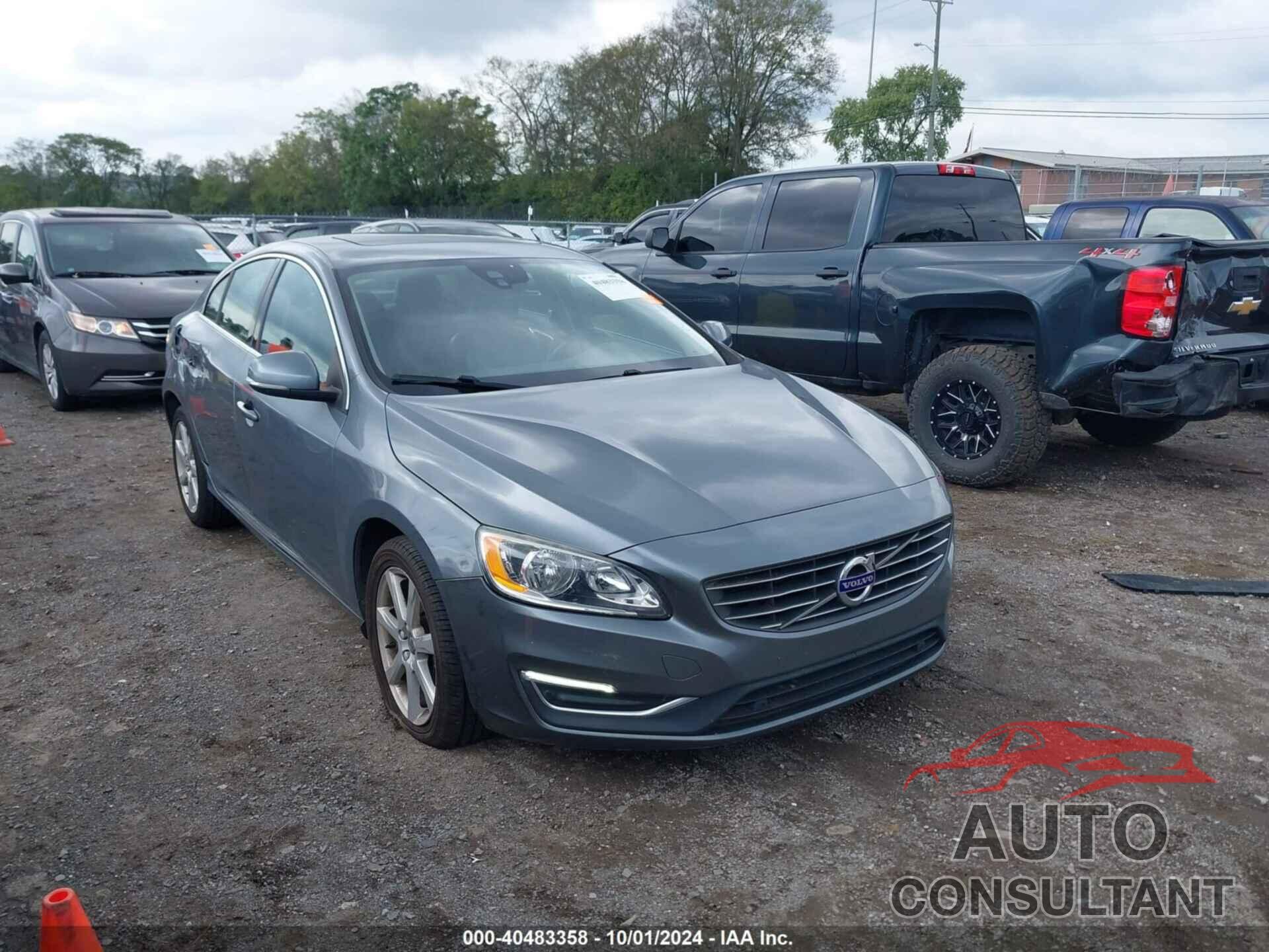 VOLVO S60 2016 - YV126MFK7G2394015