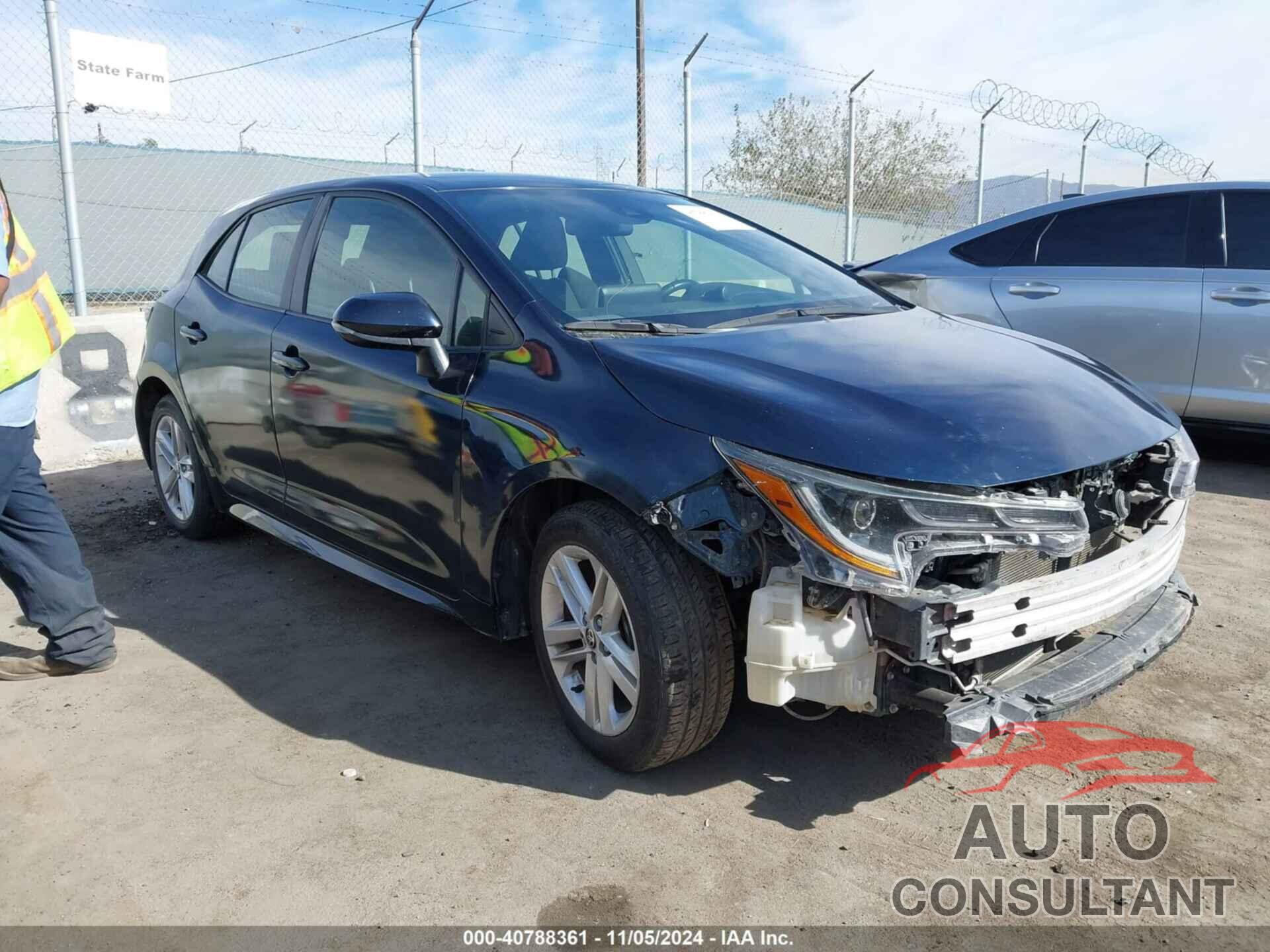 TOYOTA COROLLA 2021 - JTNB4MBEXM3121793