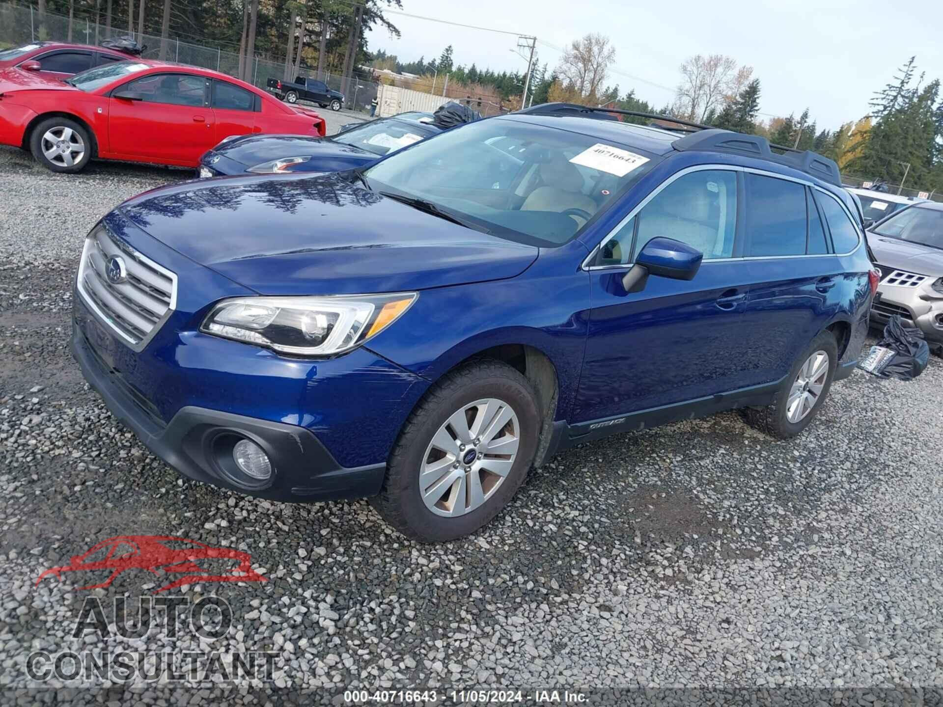 SUBARU OUTBACK 2015 - 4S4BSAEC8F3338356