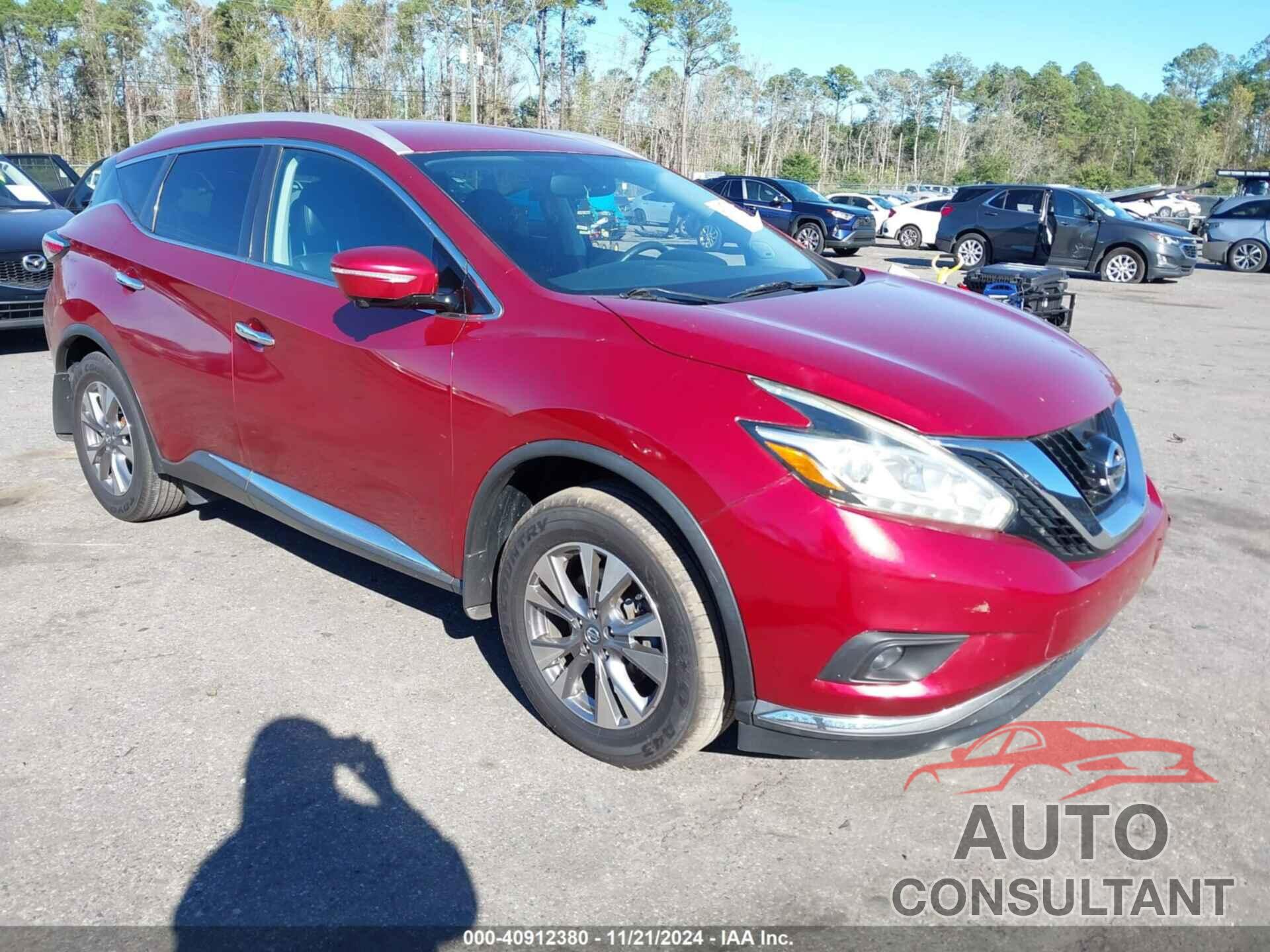NISSAN MURANO 2015 - 5N1AZ2MG2FN237304