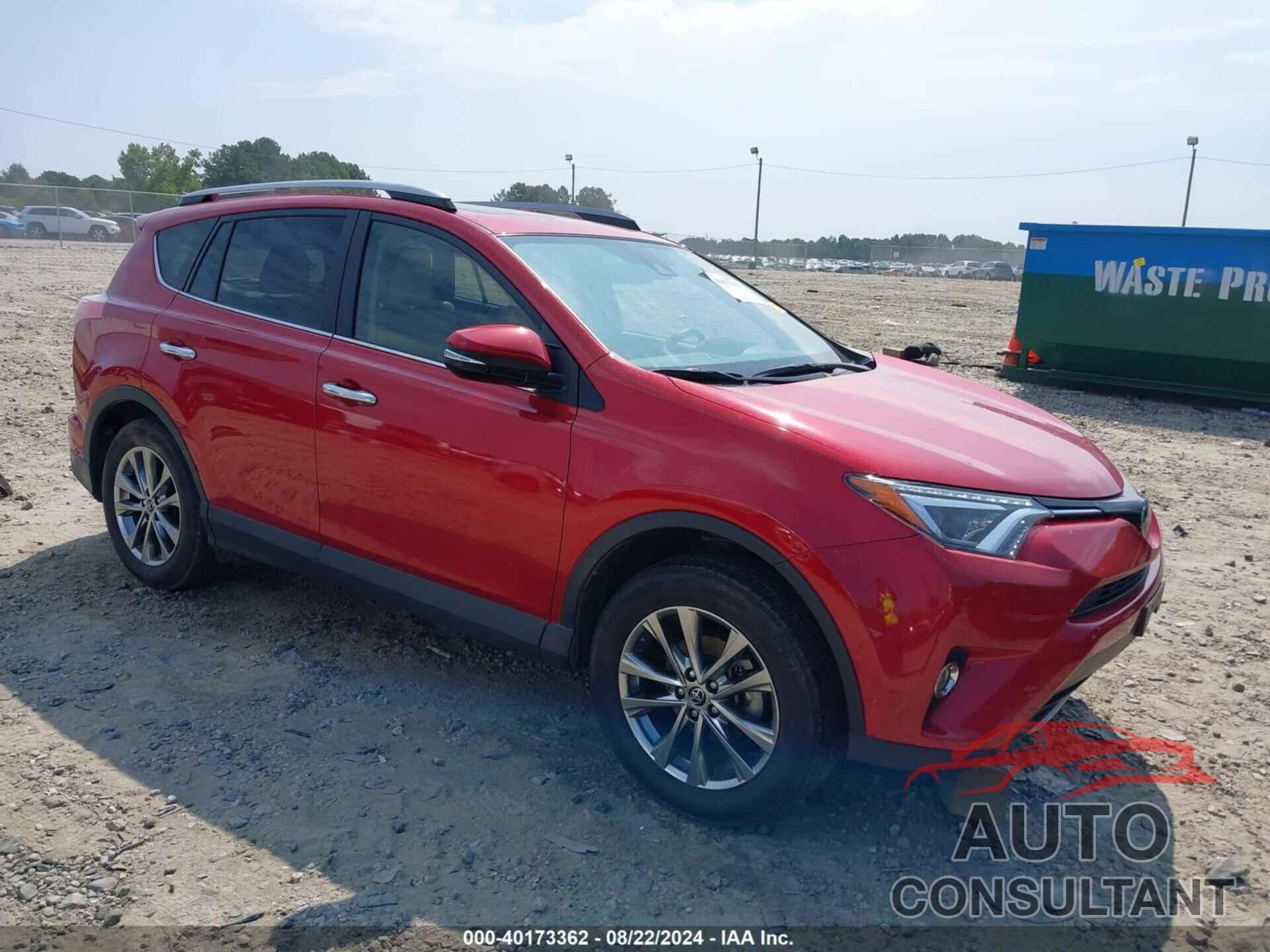 TOYOTA RAV4 2017 - JTMYFREV4HJ145283