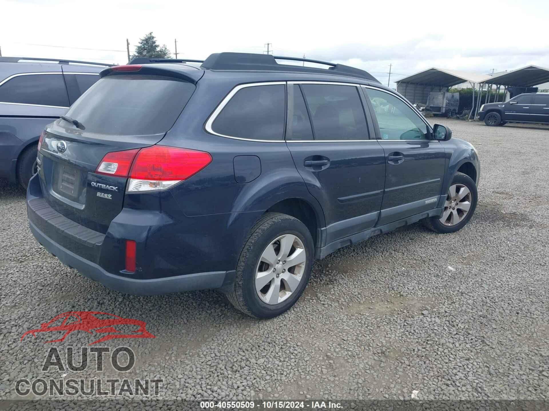 SUBARU OUTBACK 2012 - 4S4BRBBC4C3298858