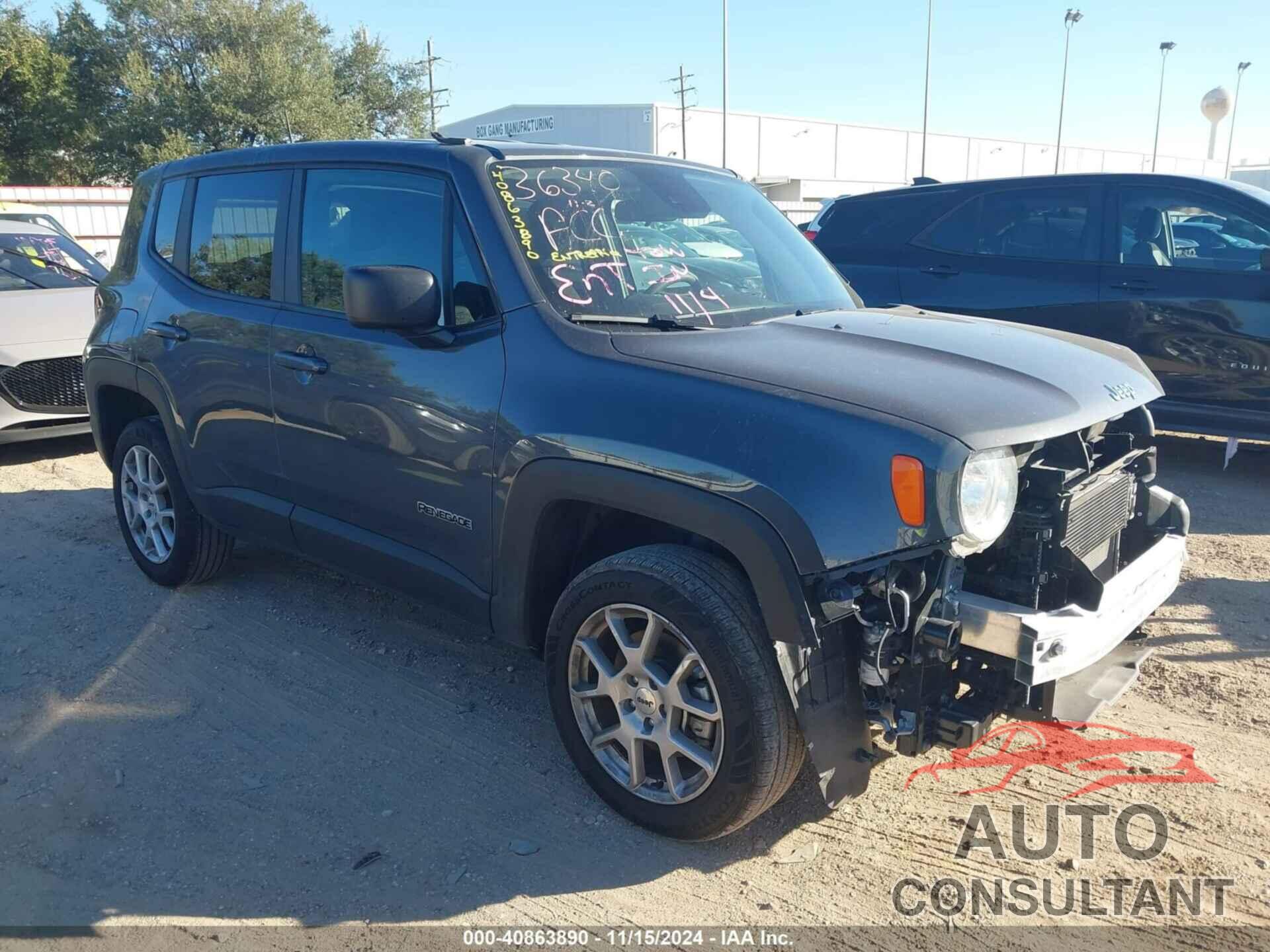 JEEP RENEGADE 2023 - ZACNJDB17PPP72559