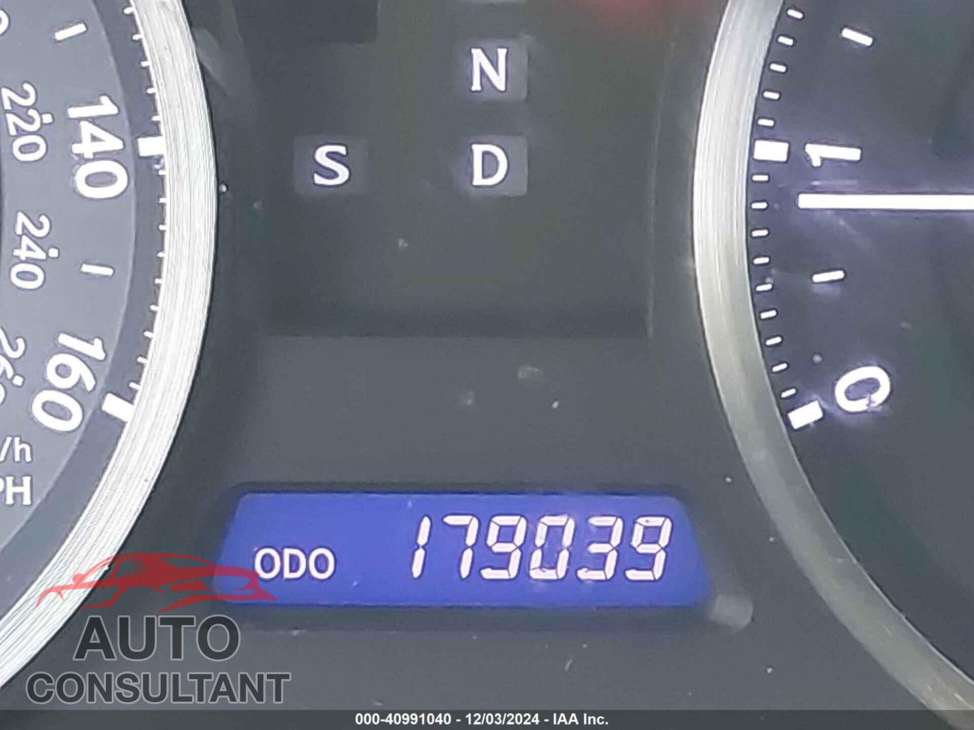 LEXUS IS 250 2011 - JTHCF5C29B2035180