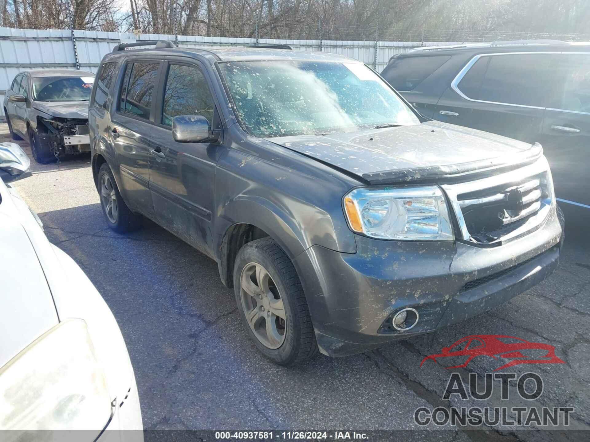 HONDA PILOT 2012 - 5FNYF4H57CB503152