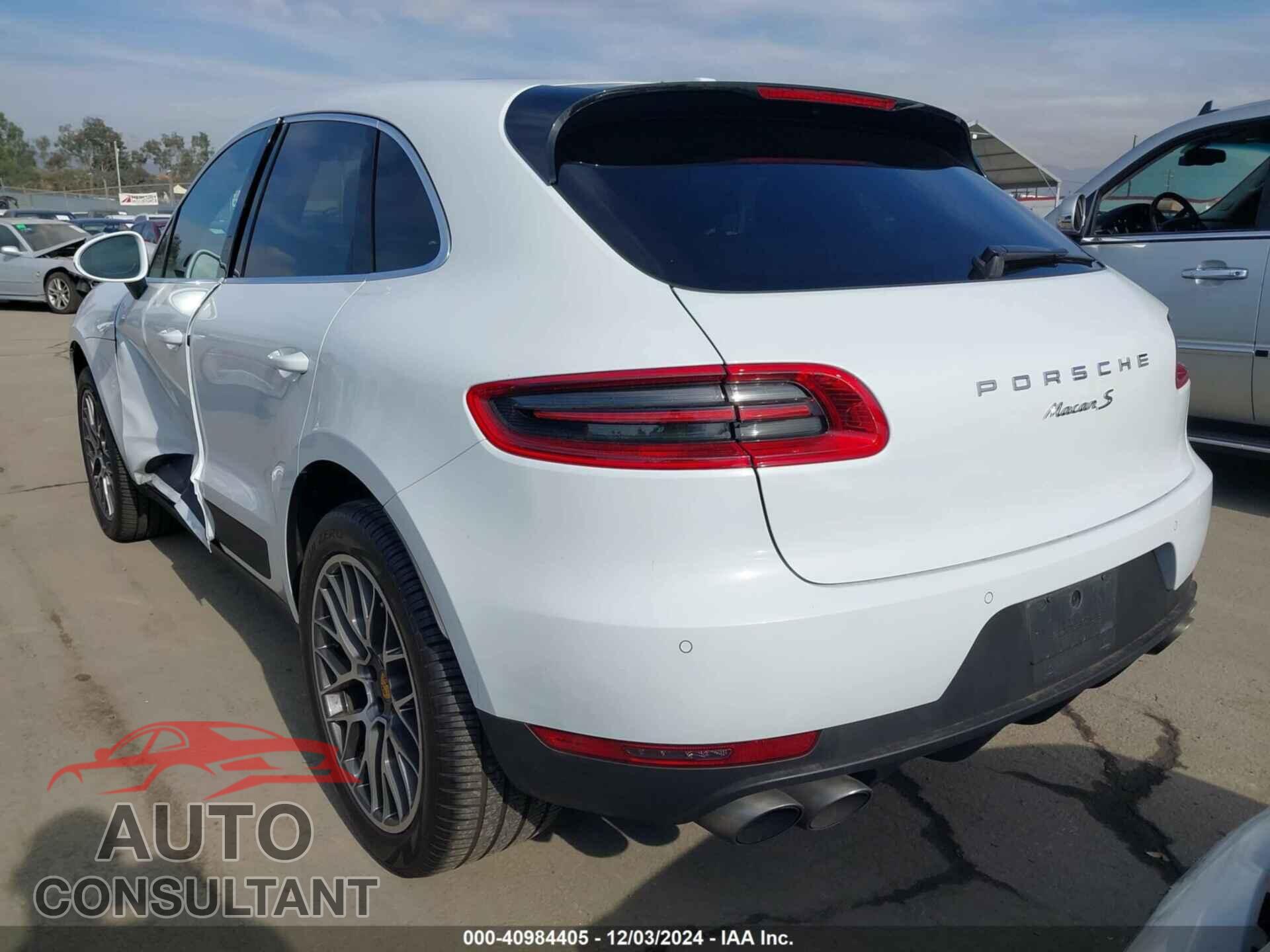 PORSCHE MACAN 2017 - WP1AB2A51HLB16689