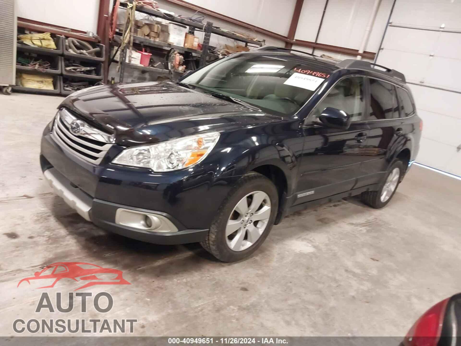 SUBARU OUTBACK 2012 - 4S4BRCLC6C3277157