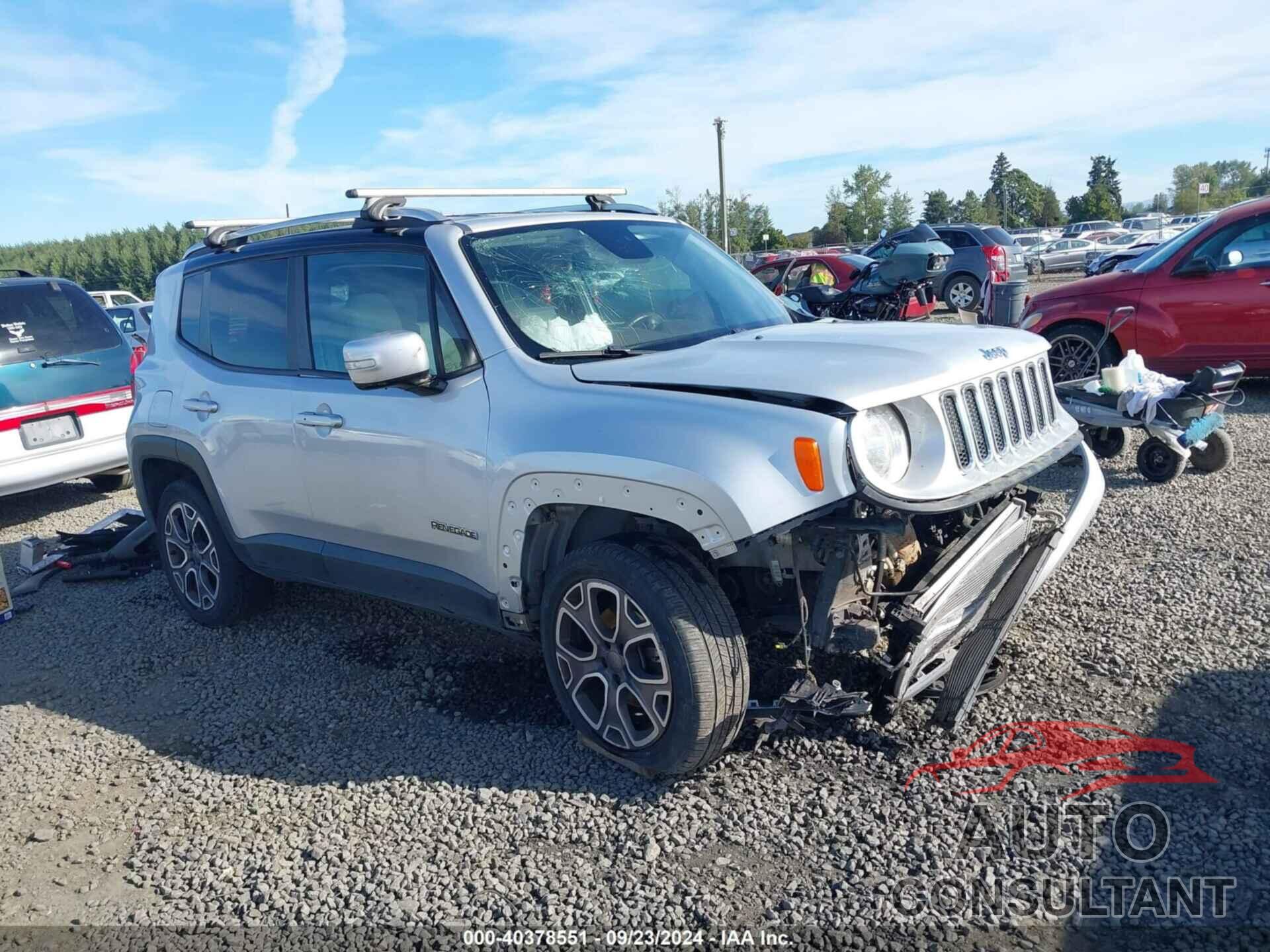 JEEP RENEGADE 2015 - ZACCJBDTXFPB83498