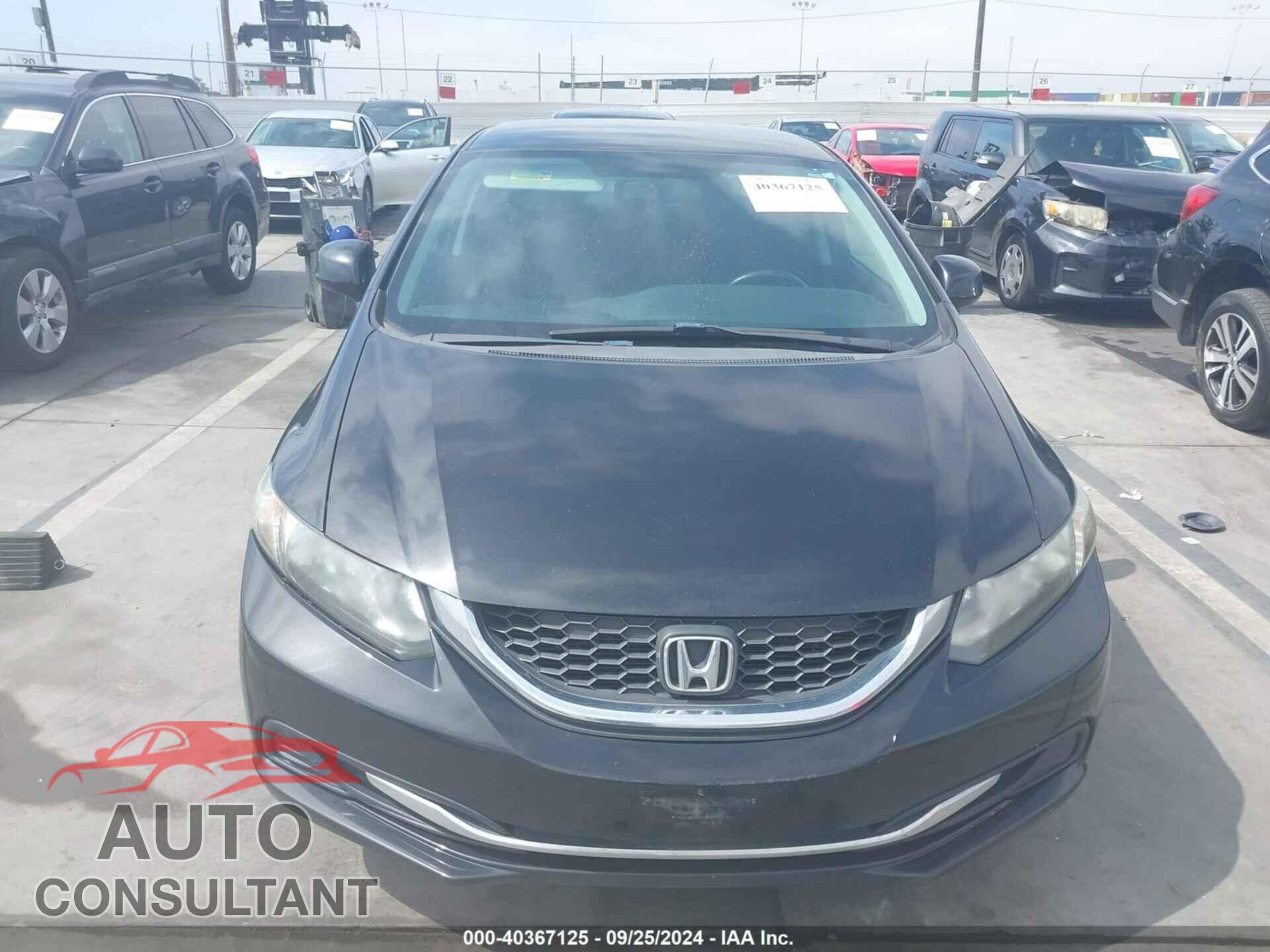 HONDA CIVIC 2013 - 19XFB2E5XDE031807