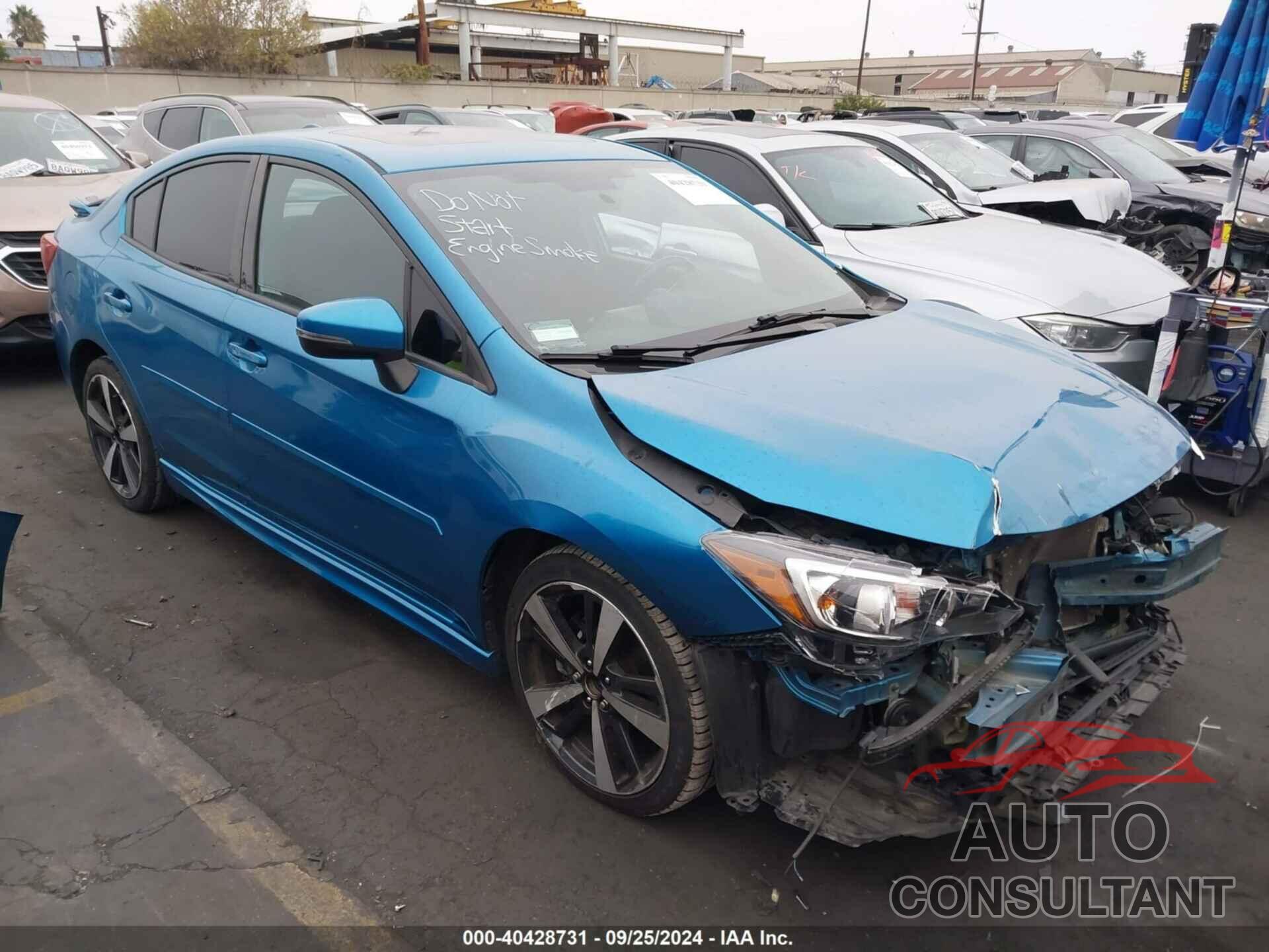 SUBARU IMPREZA 2017 - 4S3GKAM64H3604562