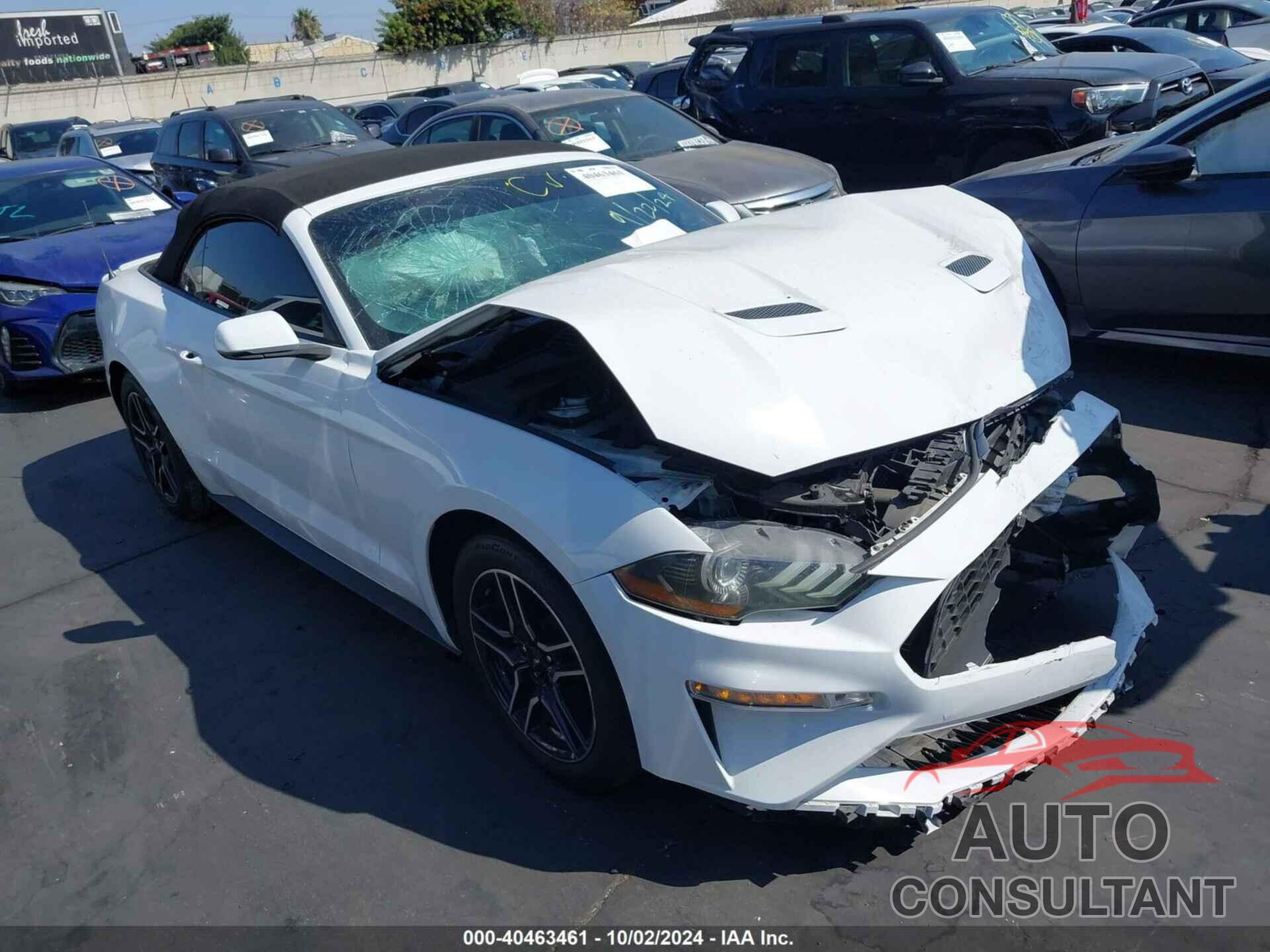 FORD MUSTANG 2018 - 1FATP8UH6J5142838