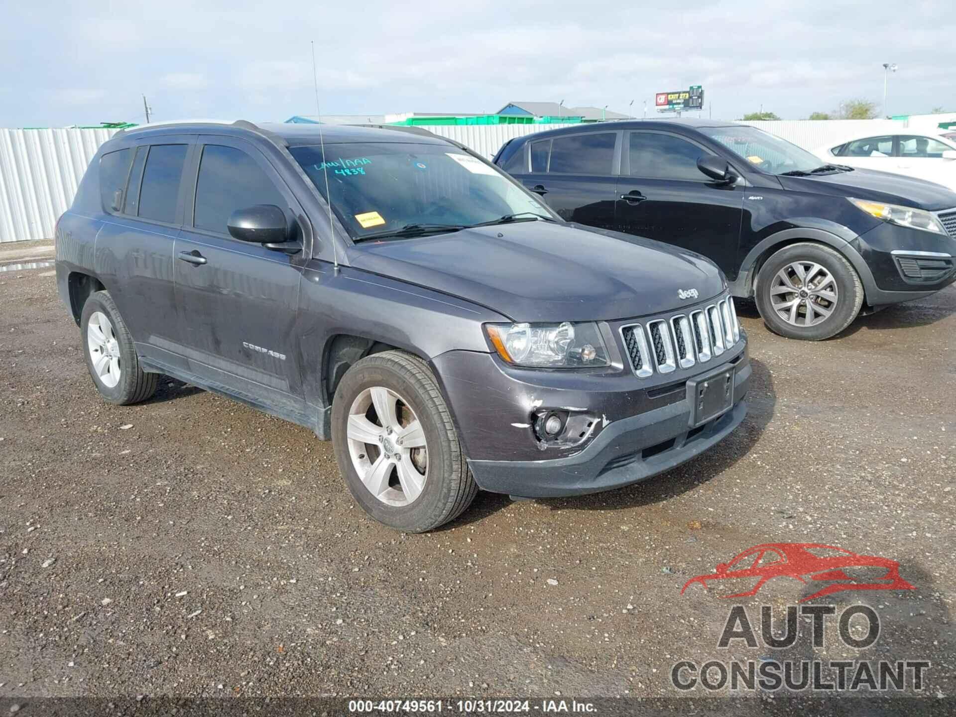 JEEP COMPASS 2017 - 1C4NJCBA9HD123763