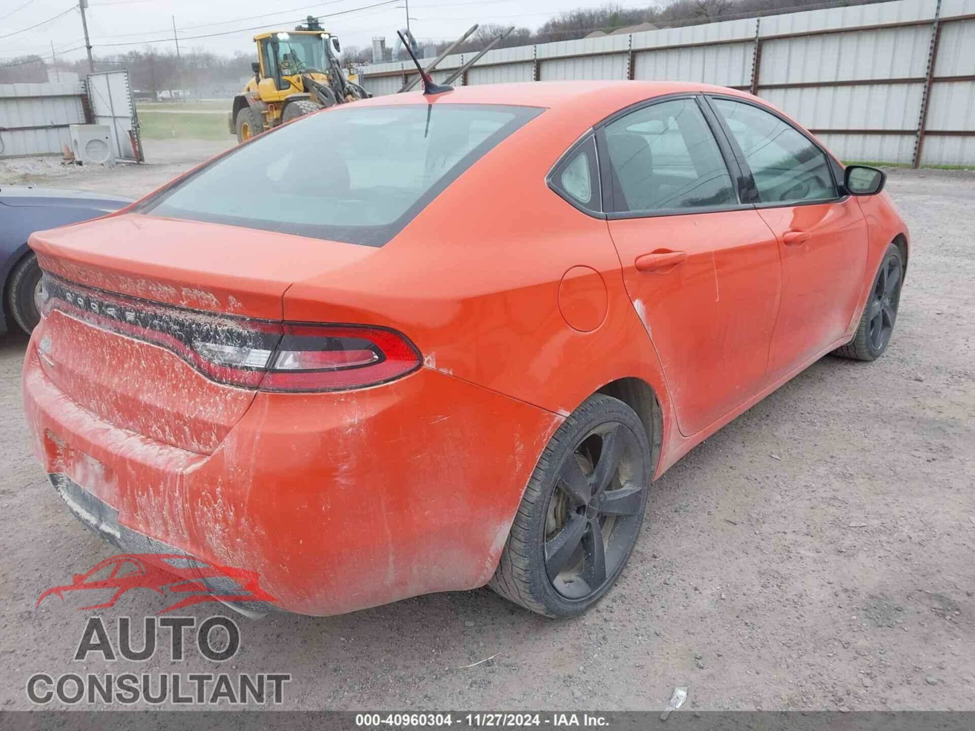 DODGE DART 2015 - 1C3CDFBB6FD378073