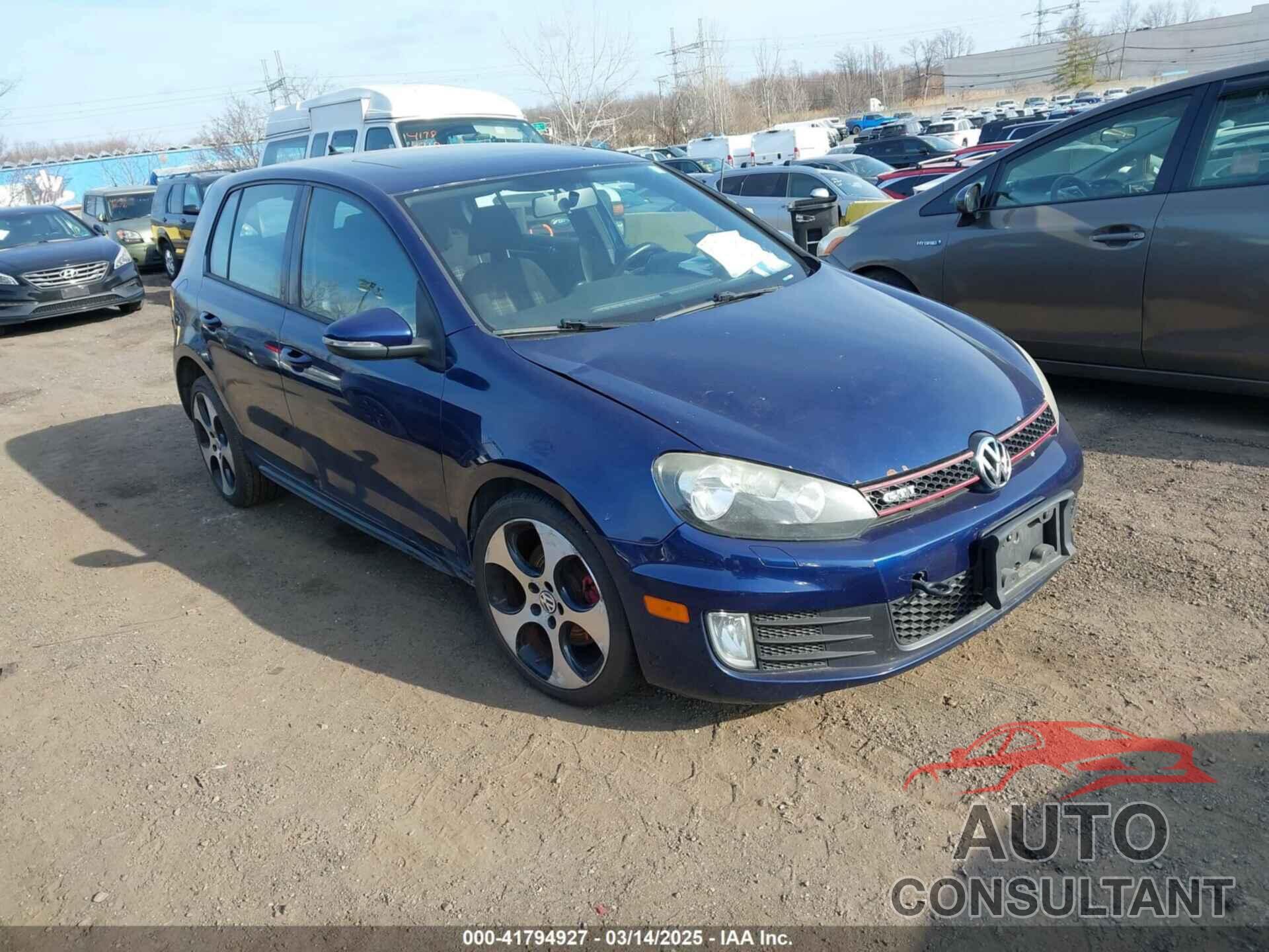 VOLKSWAGEN GTI 2010 - WVWHD7AJXAW287076