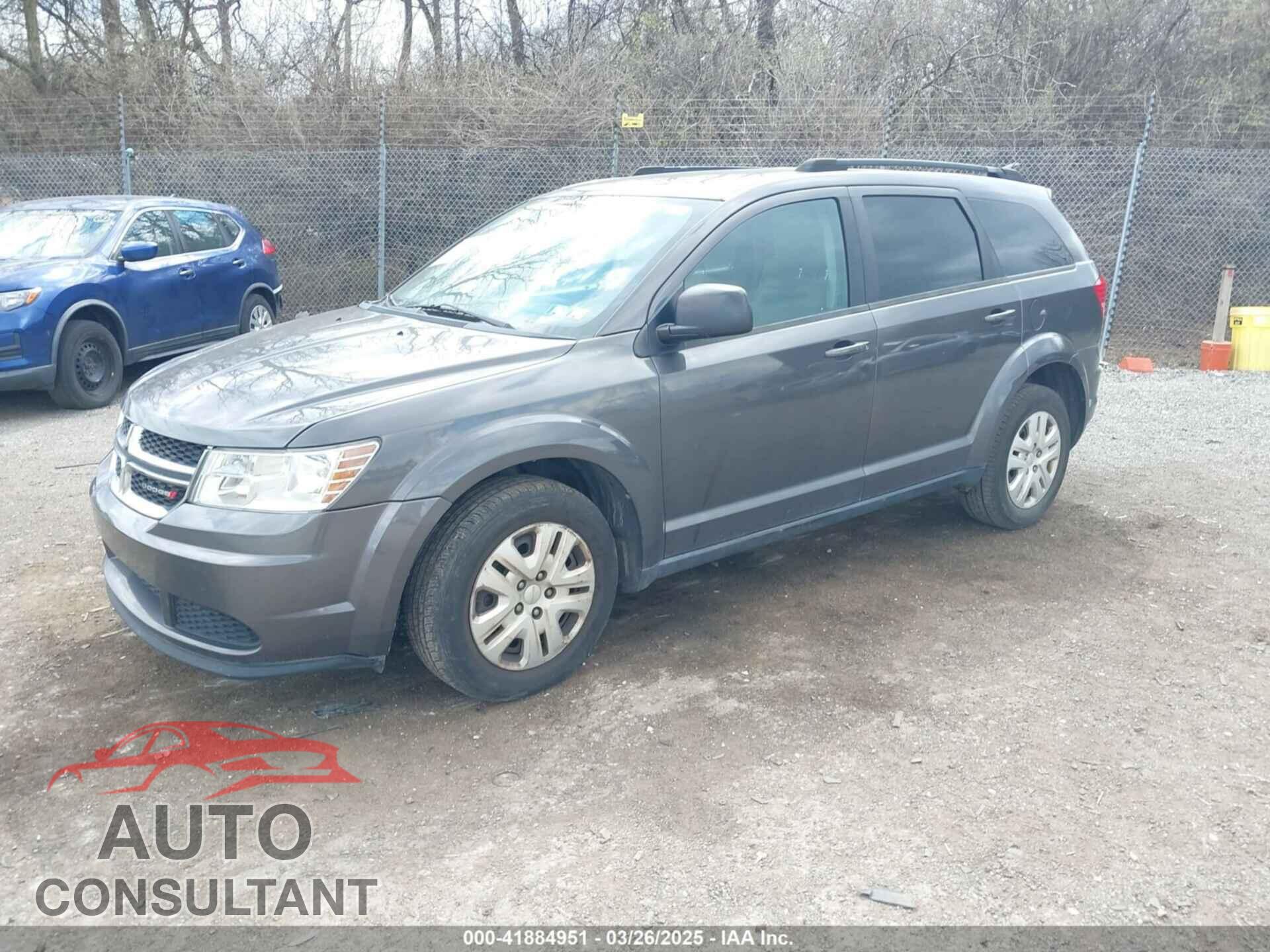 DODGE JOURNEY 2017 - 3C4PDCAB2HT696945