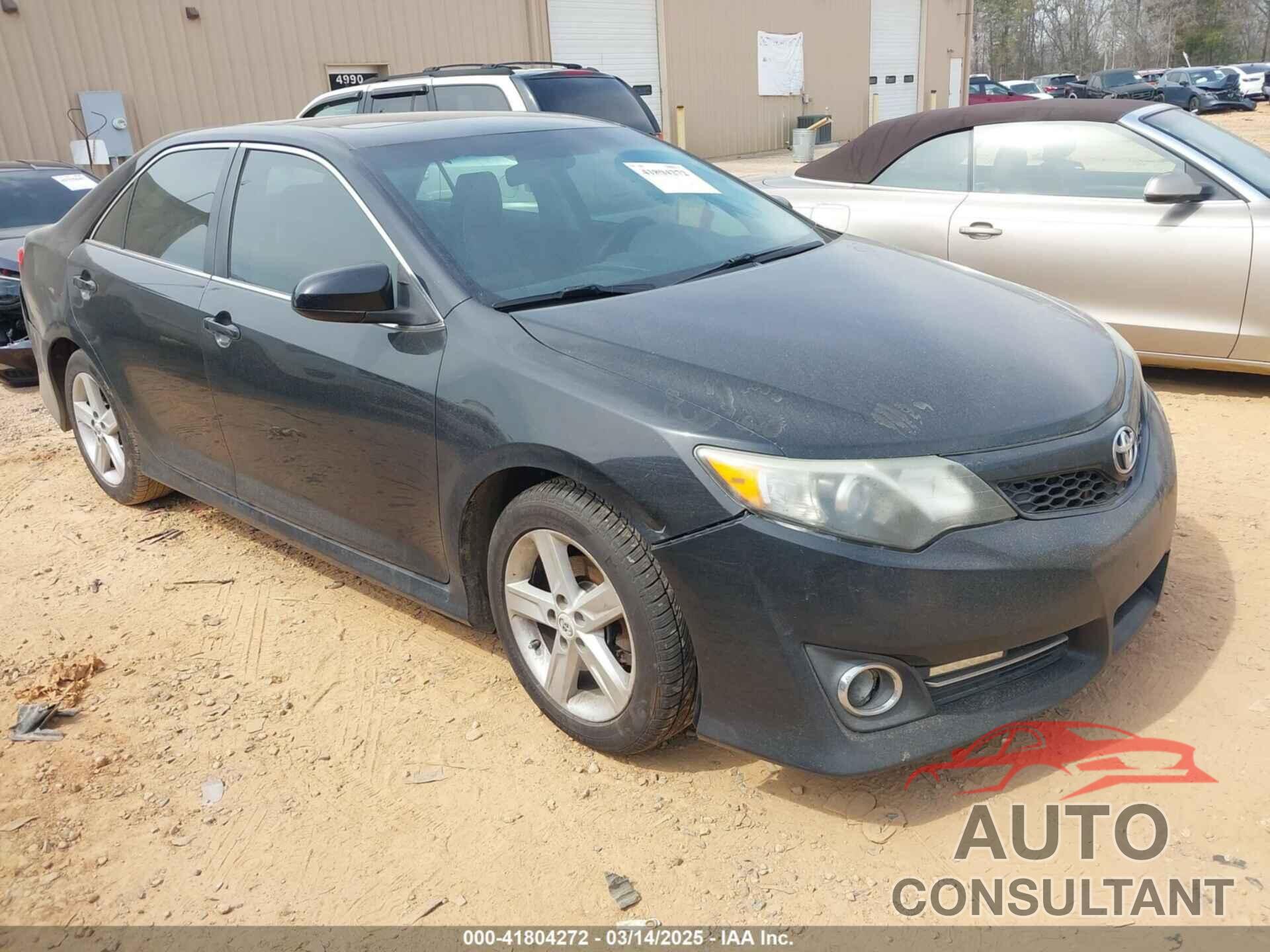 TOYOTA CAMRY 2012 - 4T1BF1FK2CU604650