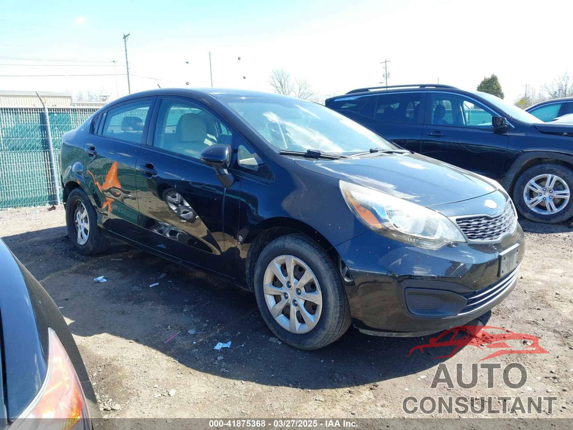 KIA RIO 2013 - KNADM4A39D6210988