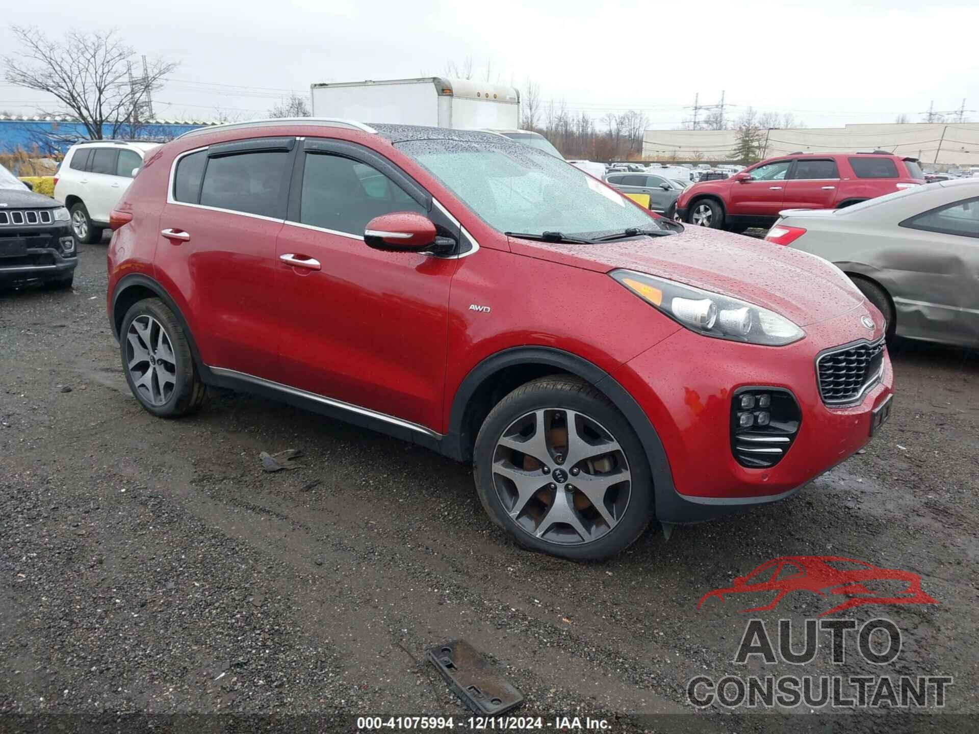 KIA SPORTAGE 2017 - KNDPRCA65H7190700