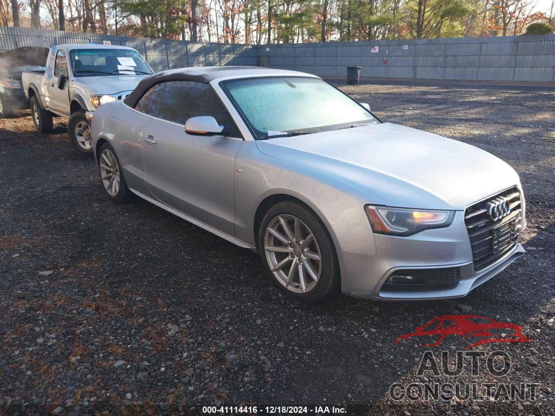 AUDI A5 2015 - WAUMFAFH1FN009740