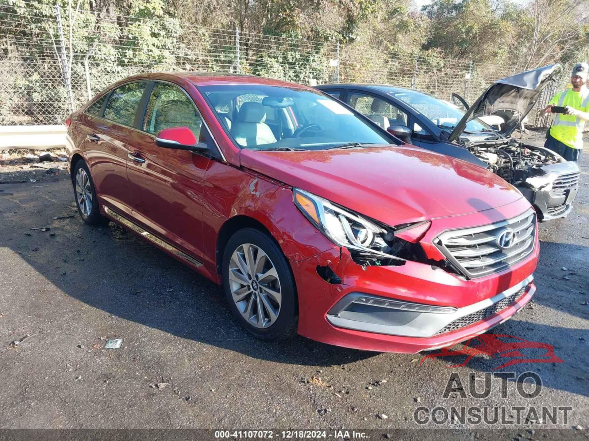 HYUNDAI SONATA 2016 - 5NPE34AF4GH377869