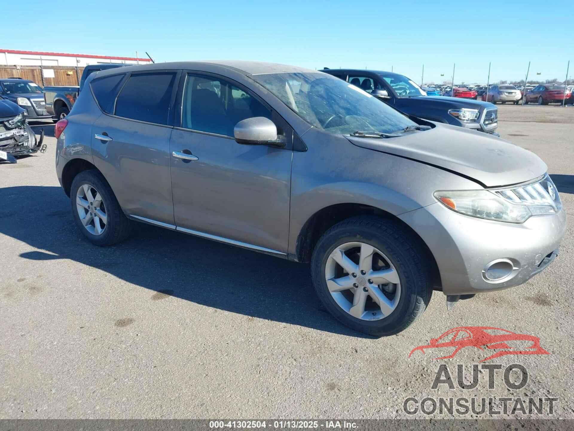 NISSAN MURANO 2010 - JN8AZ1MW5AW114691