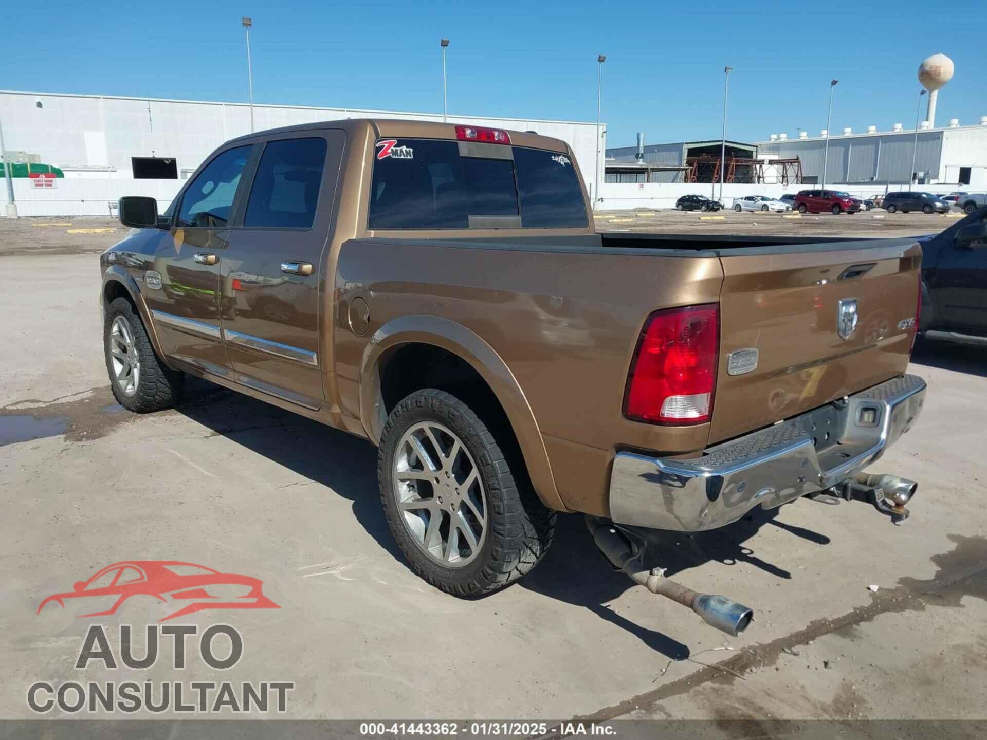 DODGE RAM 1500 2012 - 1C6RD7PT6CS247222