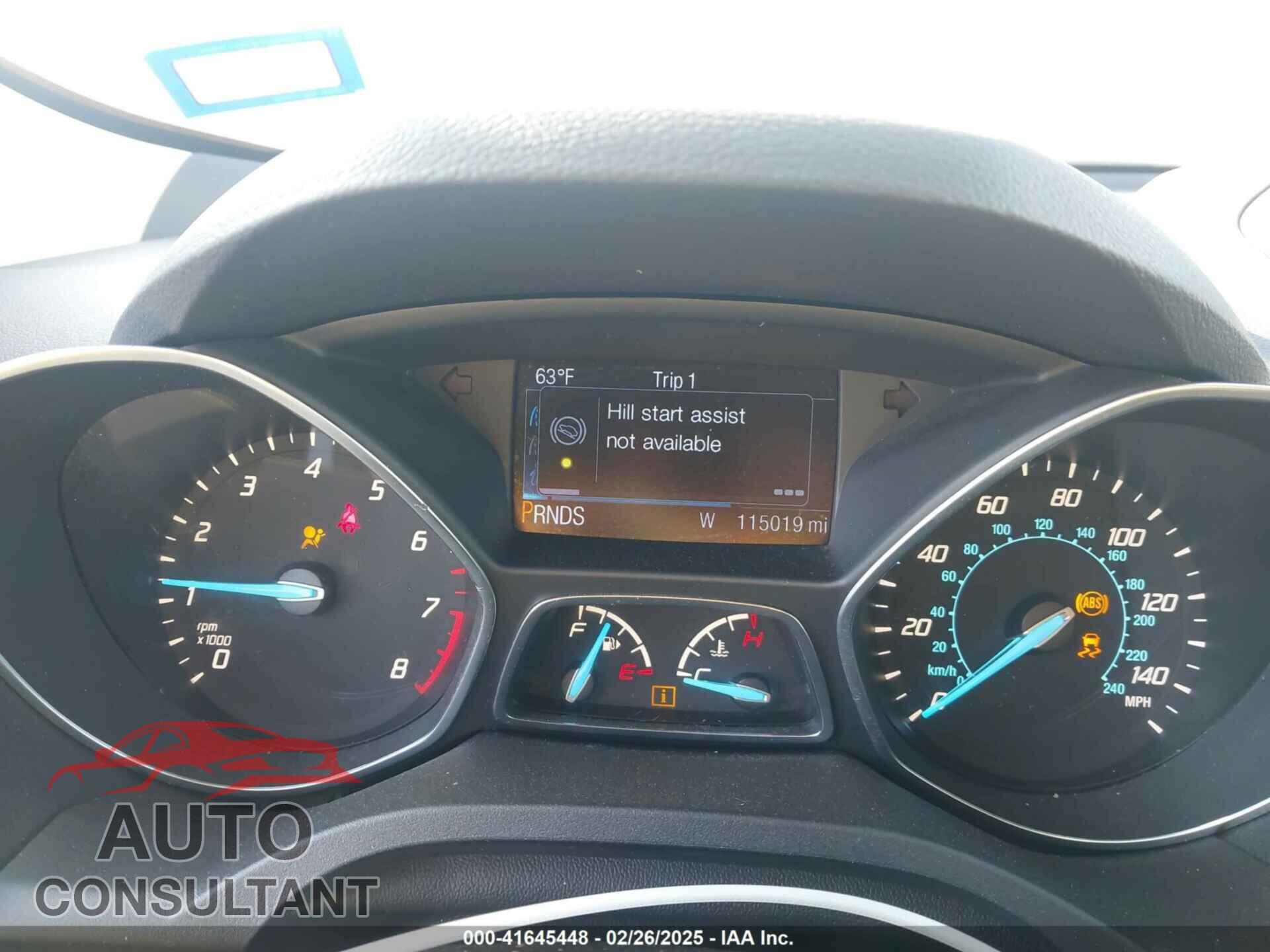 FORD ESCAPE 2014 - 1FMCU0JX4EUB28783