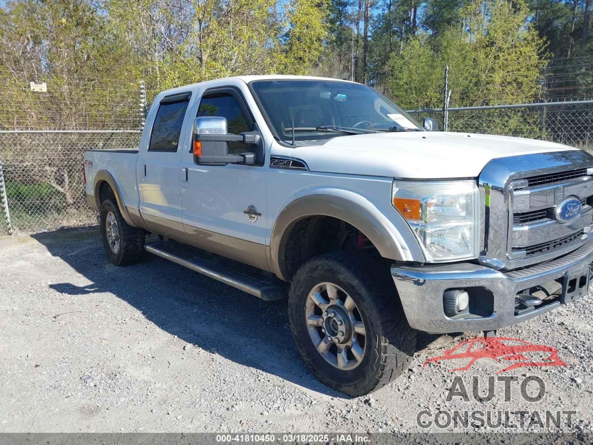FORD F-250 2011 - 1FT7W2BT8BEC60779