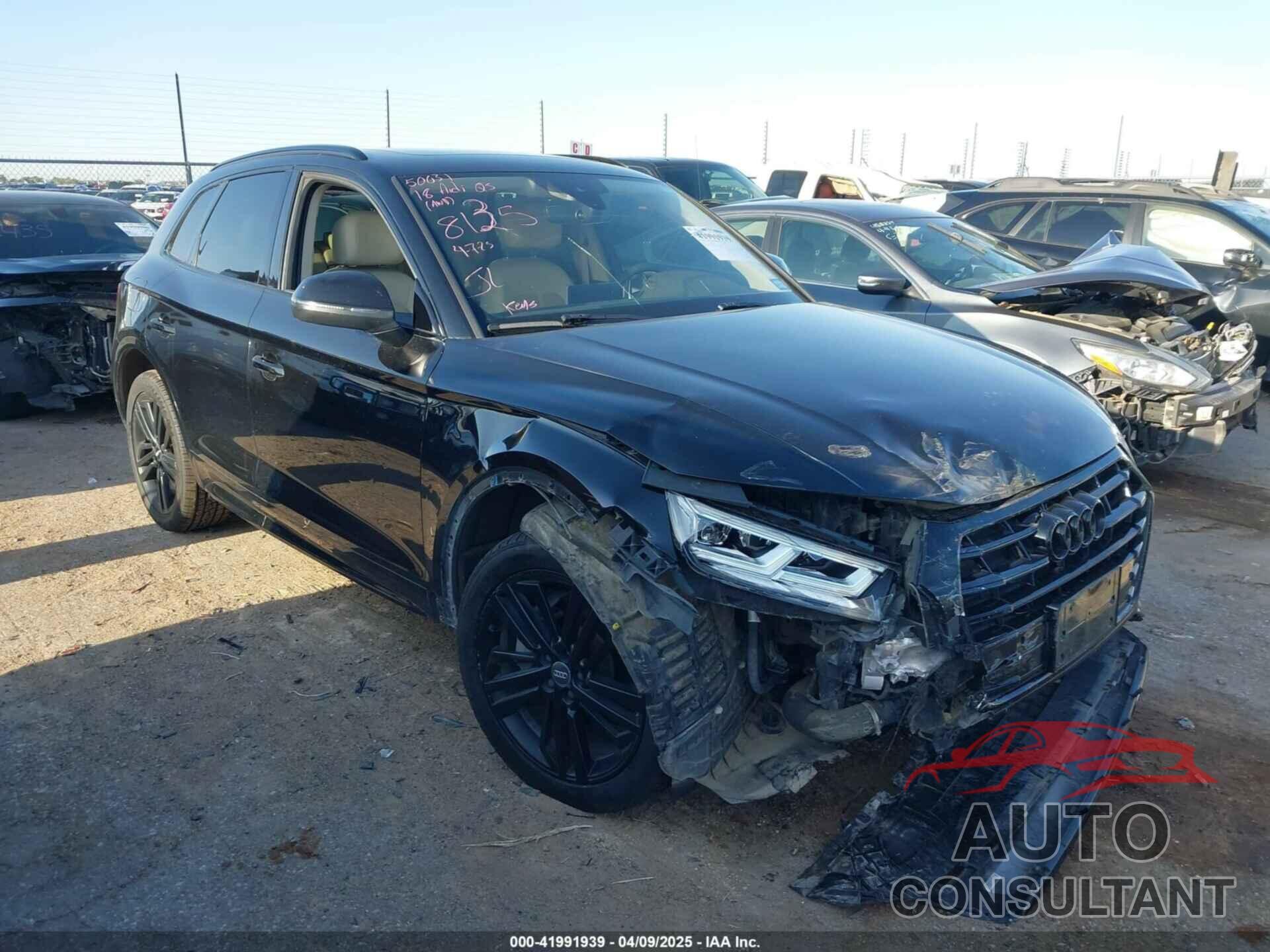 AUDI Q5 2018 - WA1BNAFY4J2008132