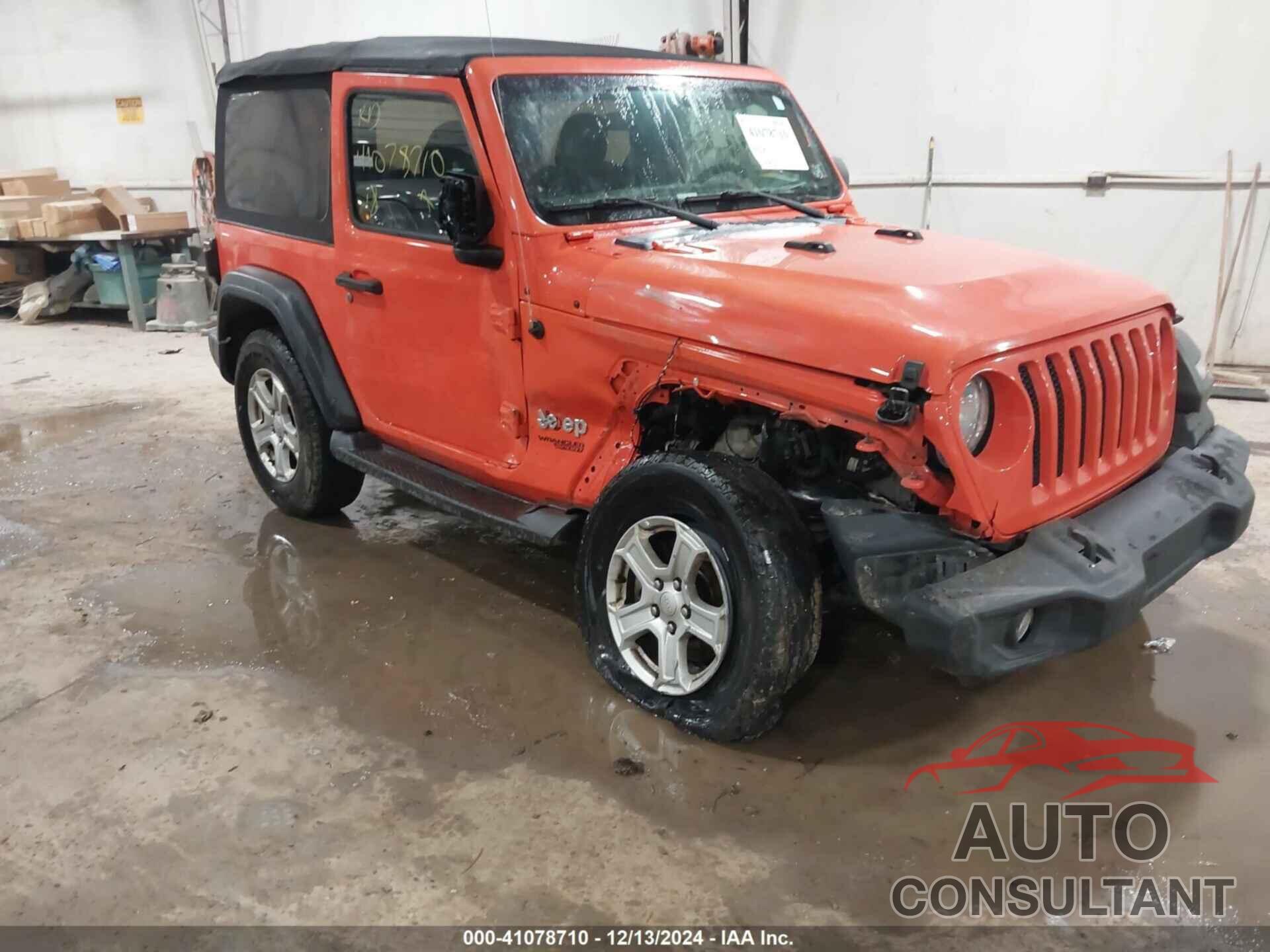JEEP WRANGLER 2018 - 1C4GJXAG2JW174540