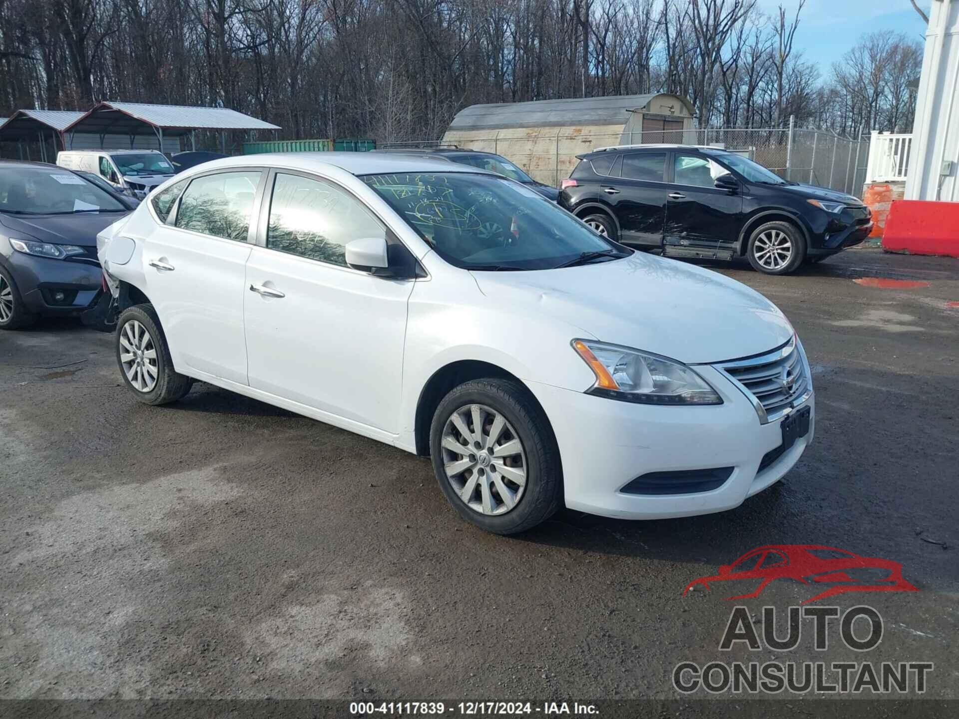 NISSAN SENTRA 2014 - 3N1AB7AP2EY256997