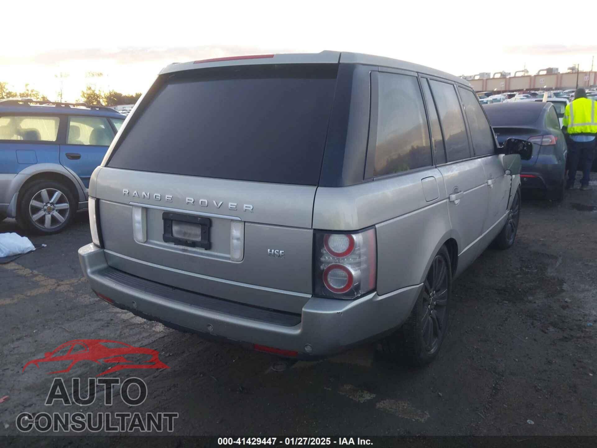 LAND ROVER RANGE ROVER 2012 - SALMF1D40CA382461