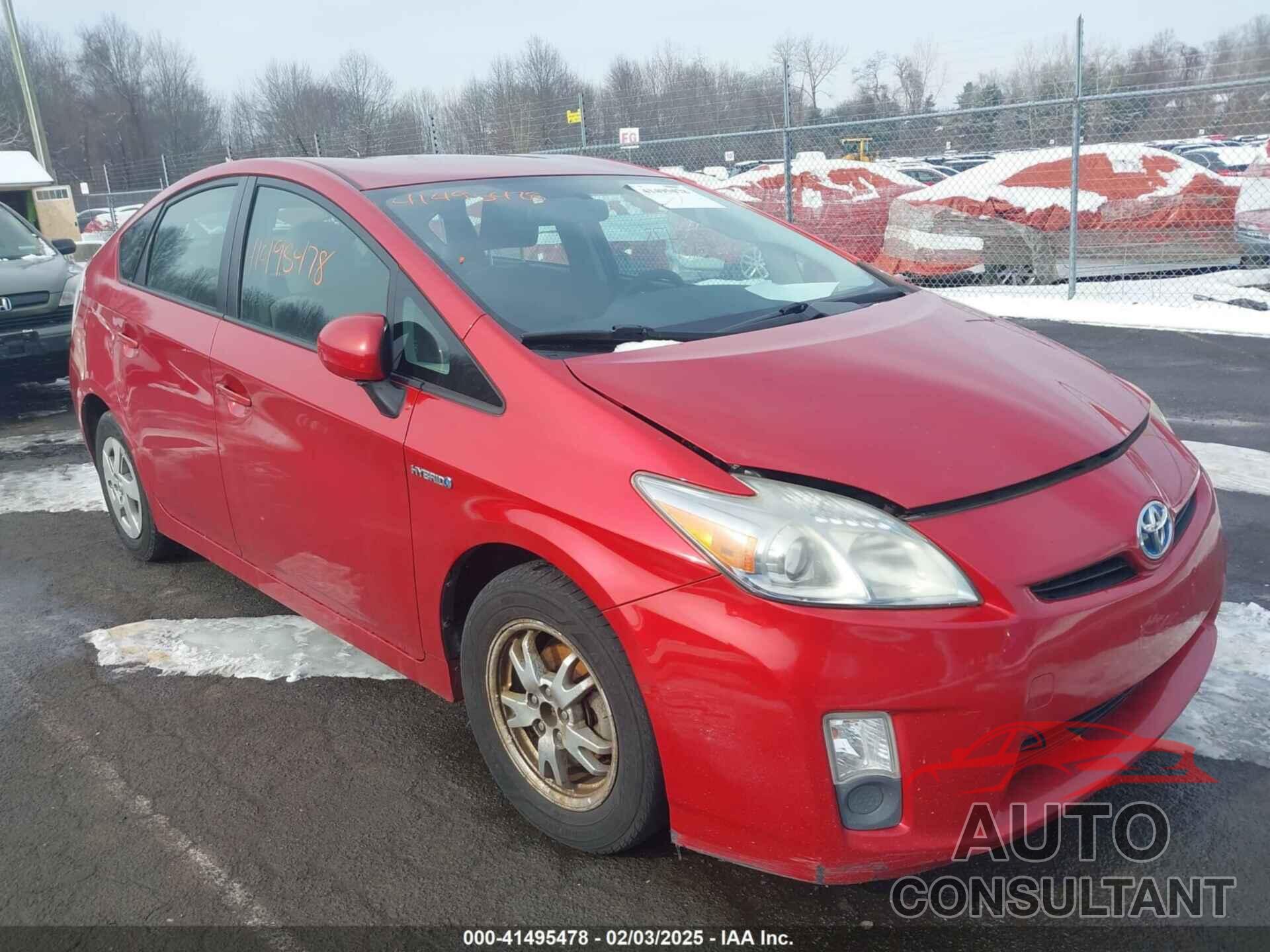 TOYOTA PRIUS 2010 - JTDKN3DU7A0159754