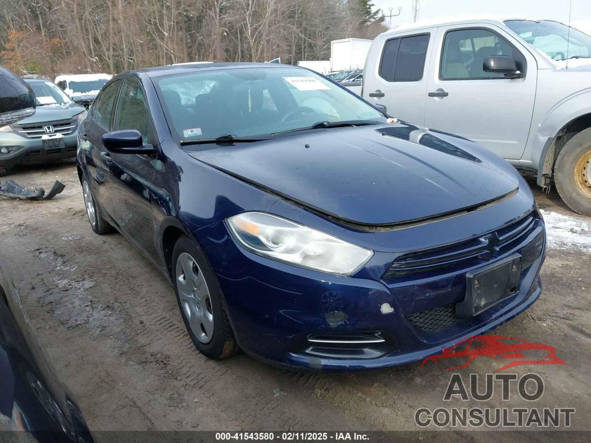 DODGE DART 2013 - 1C3CDFAA8DD258894