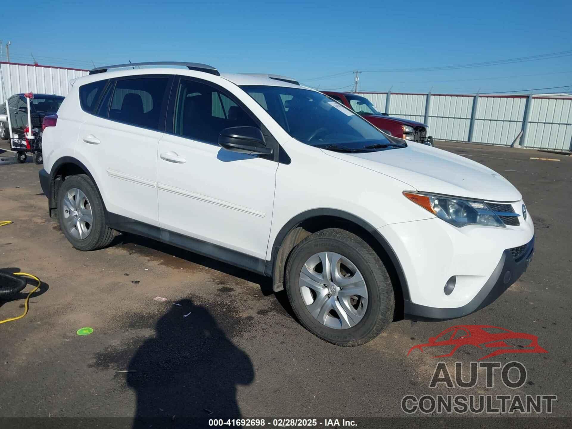 TOYOTA RAV4 2015 - 2T3ZFREV0FW204588