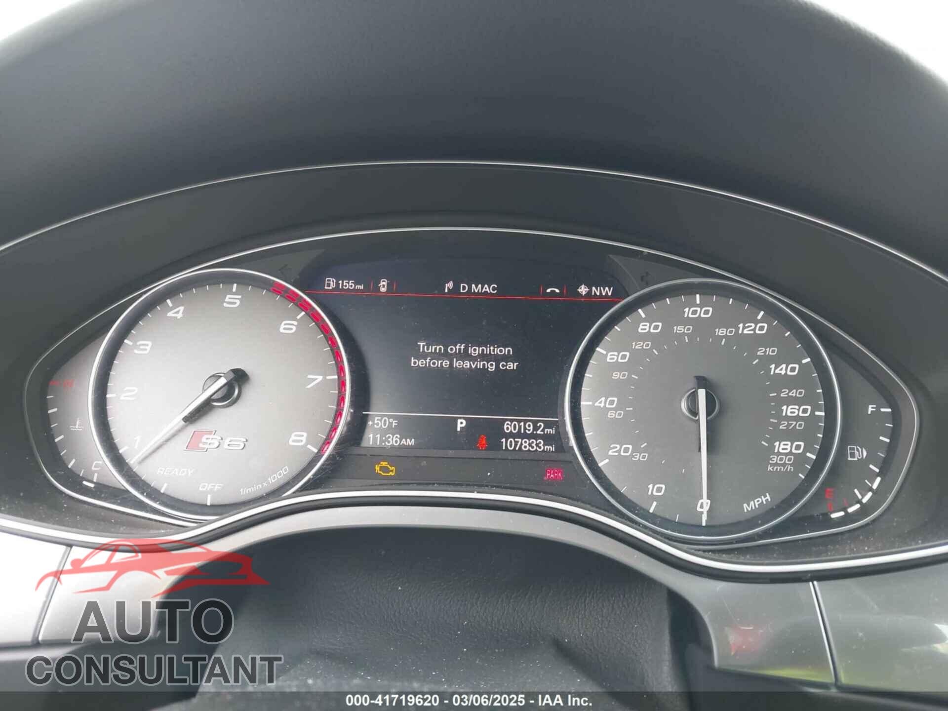 AUDI S6 2016 - WAUH2AFC8GN010001