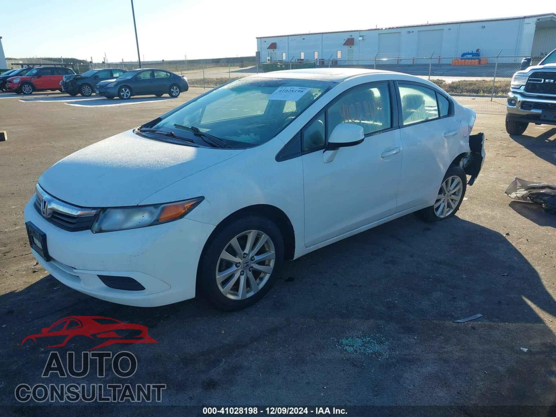 HONDA CIVIC 2012 - 2HGFB2F82CH538424