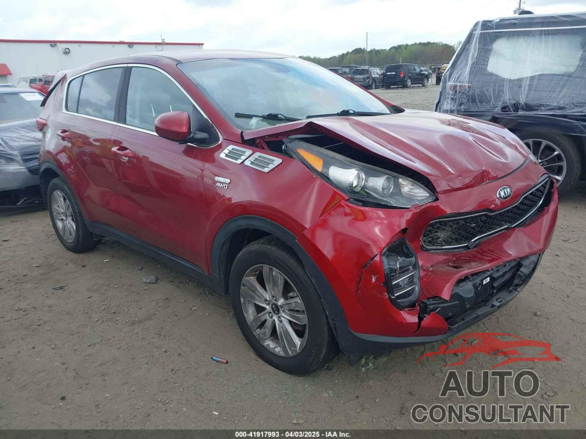 KIA SPORTAGE 2017 - KNDPMCAC9H7119603