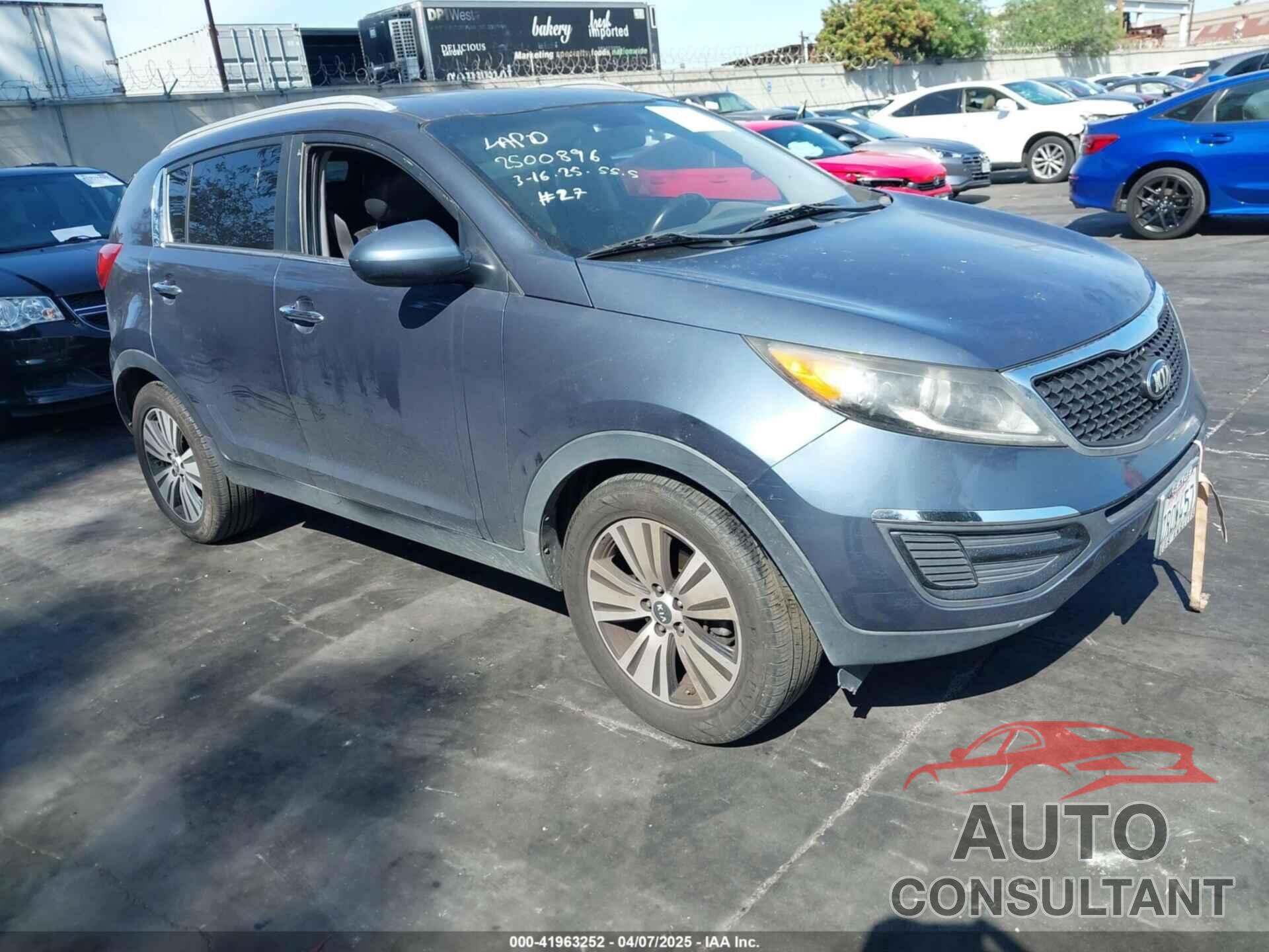 KIA SPORTAGE 2016 - KNDPC3AC5G7831009