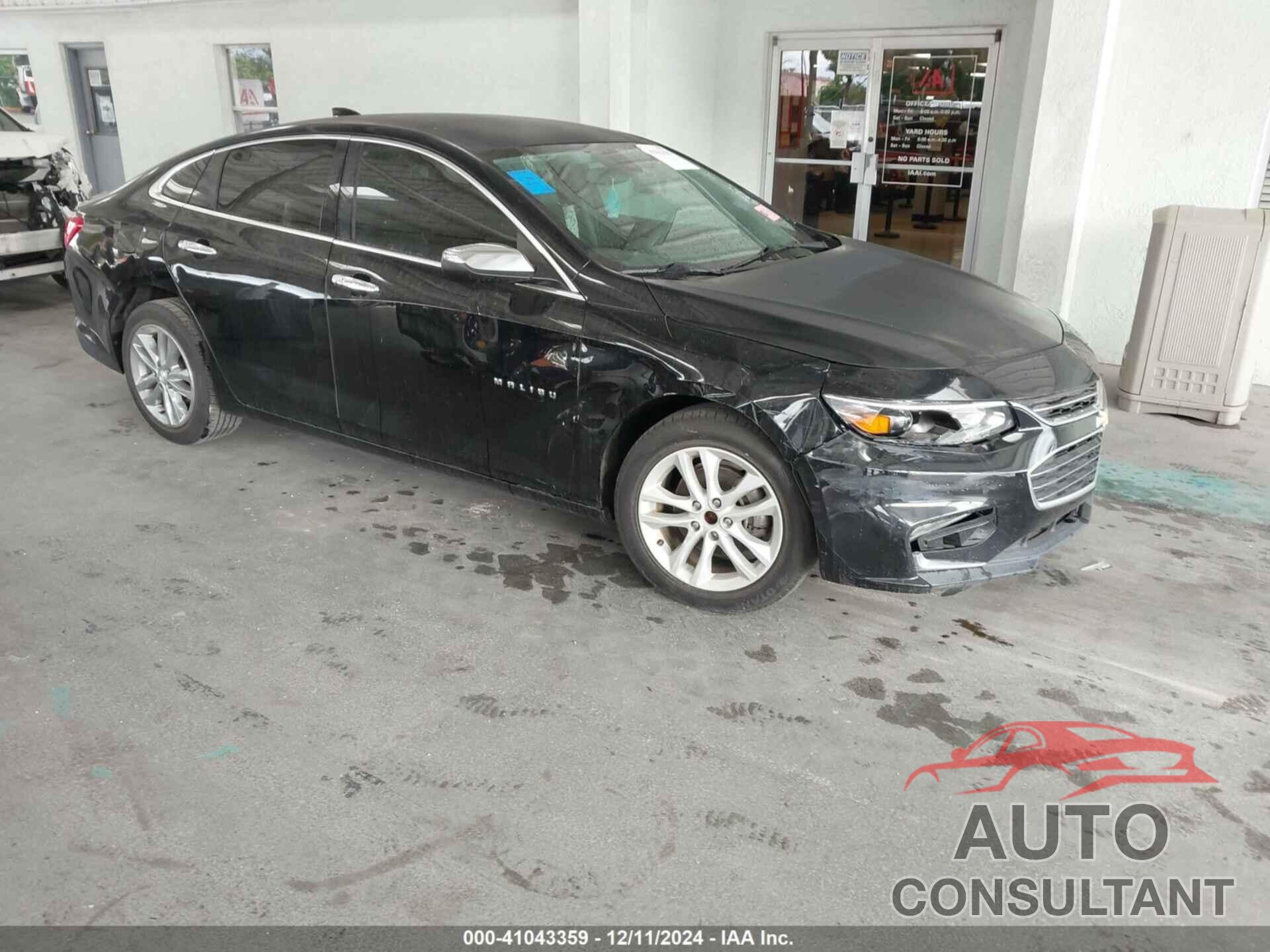 CHEVROLET MALIBU 2018 - 1G1ZD5STXJF147496