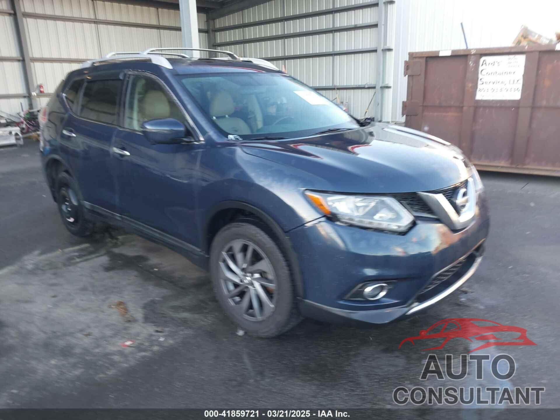 NISSAN ROGUE 2016 - 5N1AT2MV7GC758838